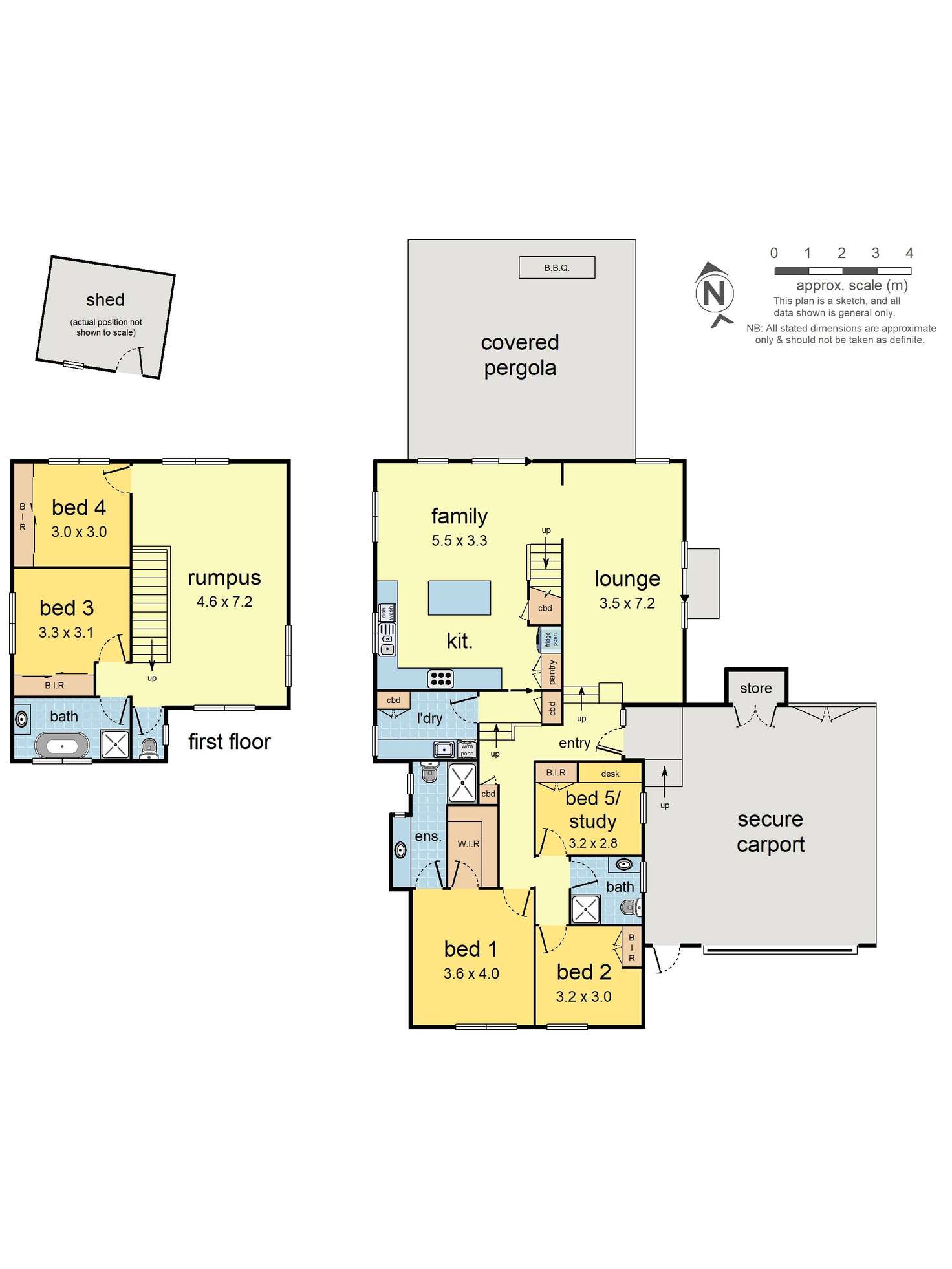 Floorplan of Homely house listing, 41 Lemongrove Crescent, Croydon Hills VIC 3136