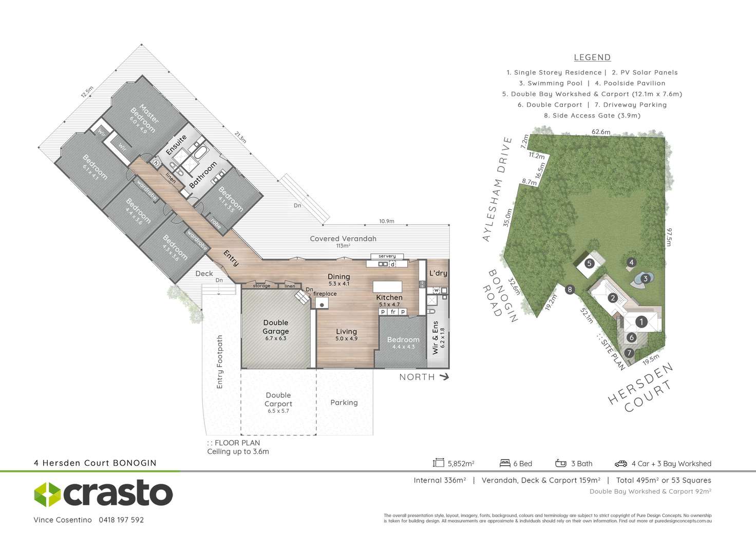 Floorplan of Homely house listing, 4 Hersden Court, Bonogin QLD 4213