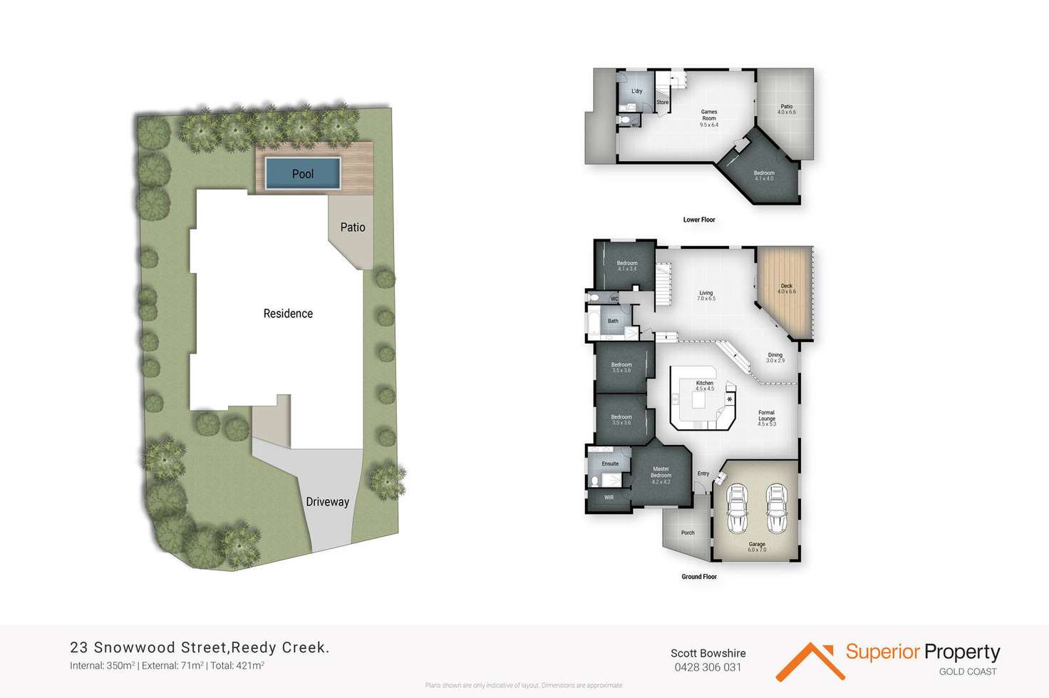 Floorplan of Homely house listing, 23 Snowwood Street, Reedy Creek QLD 4227