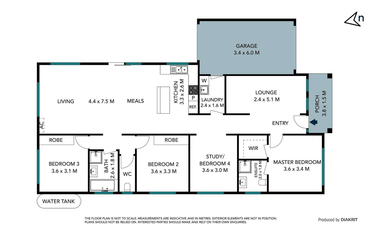 Floorplan of Homely house listing, 23 Frewin Street, Epping VIC 3076