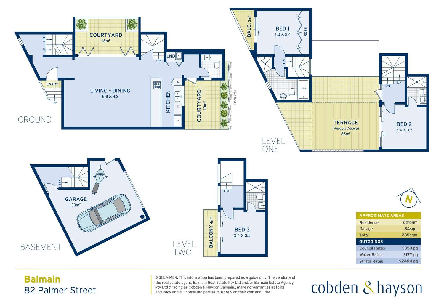 Floorplan of Homely house listing, 82 Palmer Street, Balmain NSW 2041
