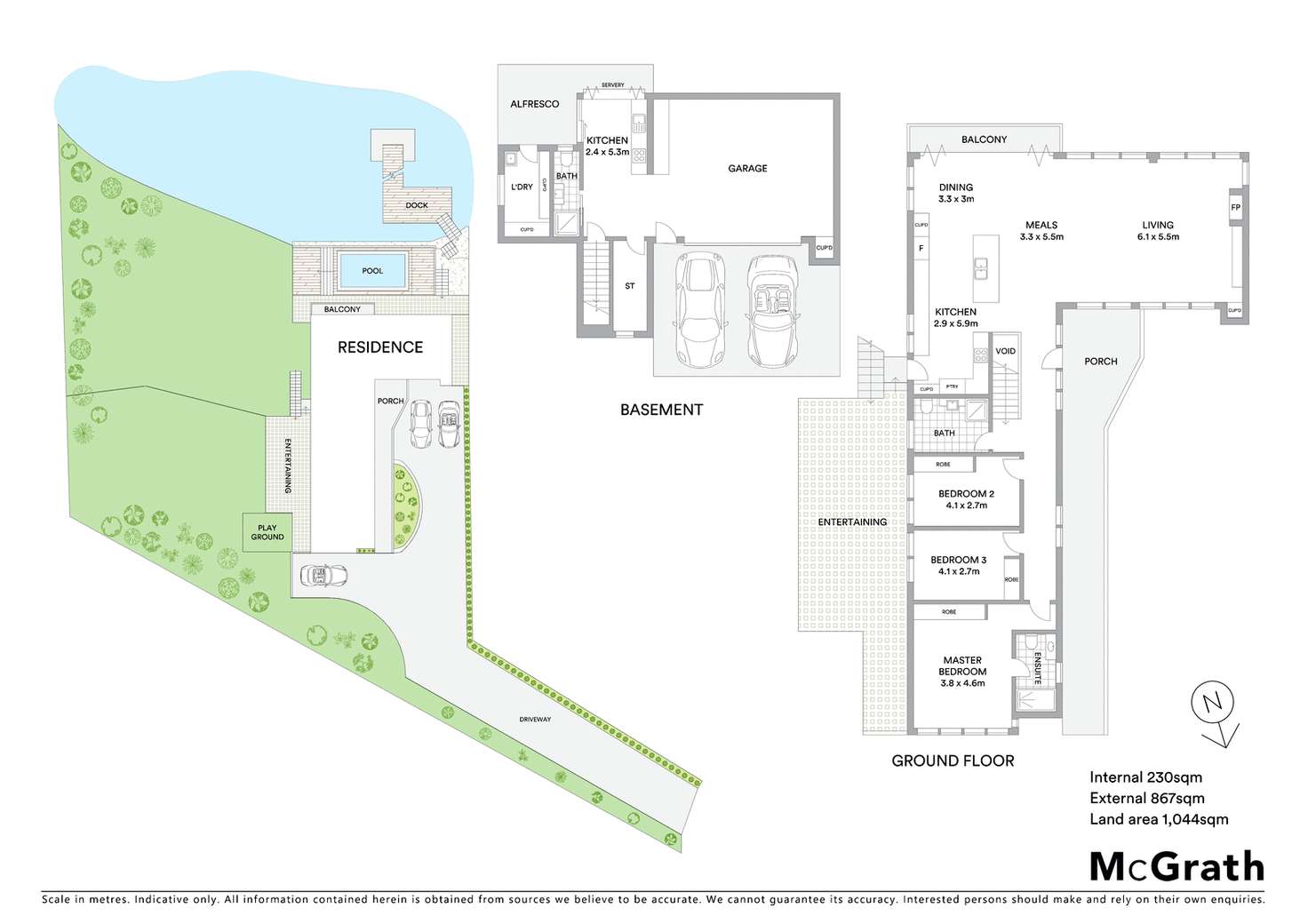 Floorplan of Homely house listing, 13 Euthella Avenue, Hunters Hill NSW 2110