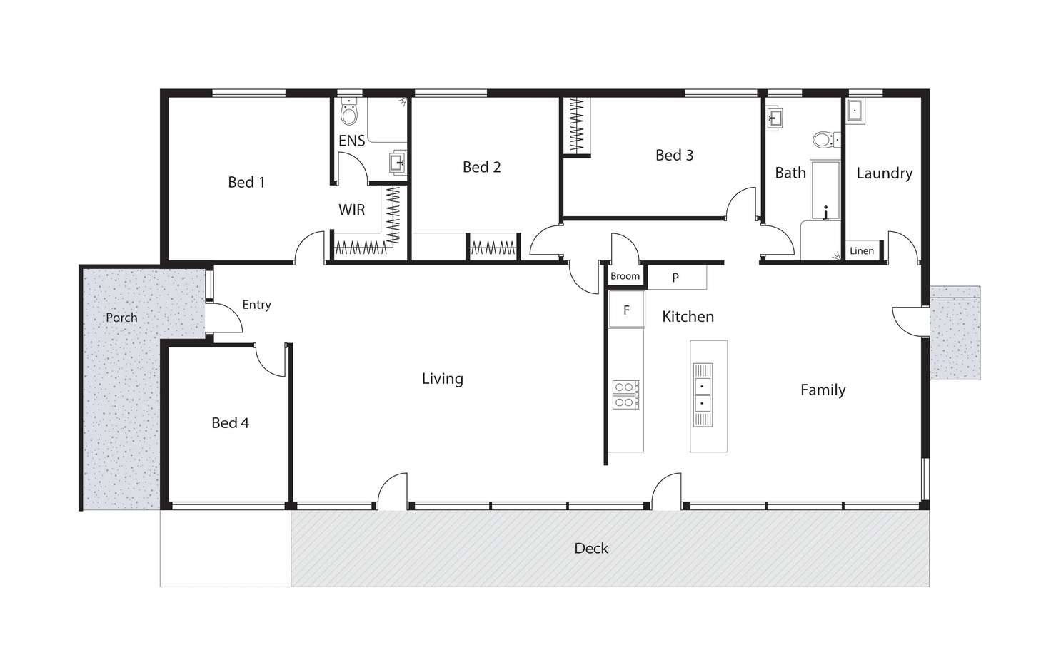 Floorplan of Homely house listing, 36 Wisdom Street, Hughes ACT 2605