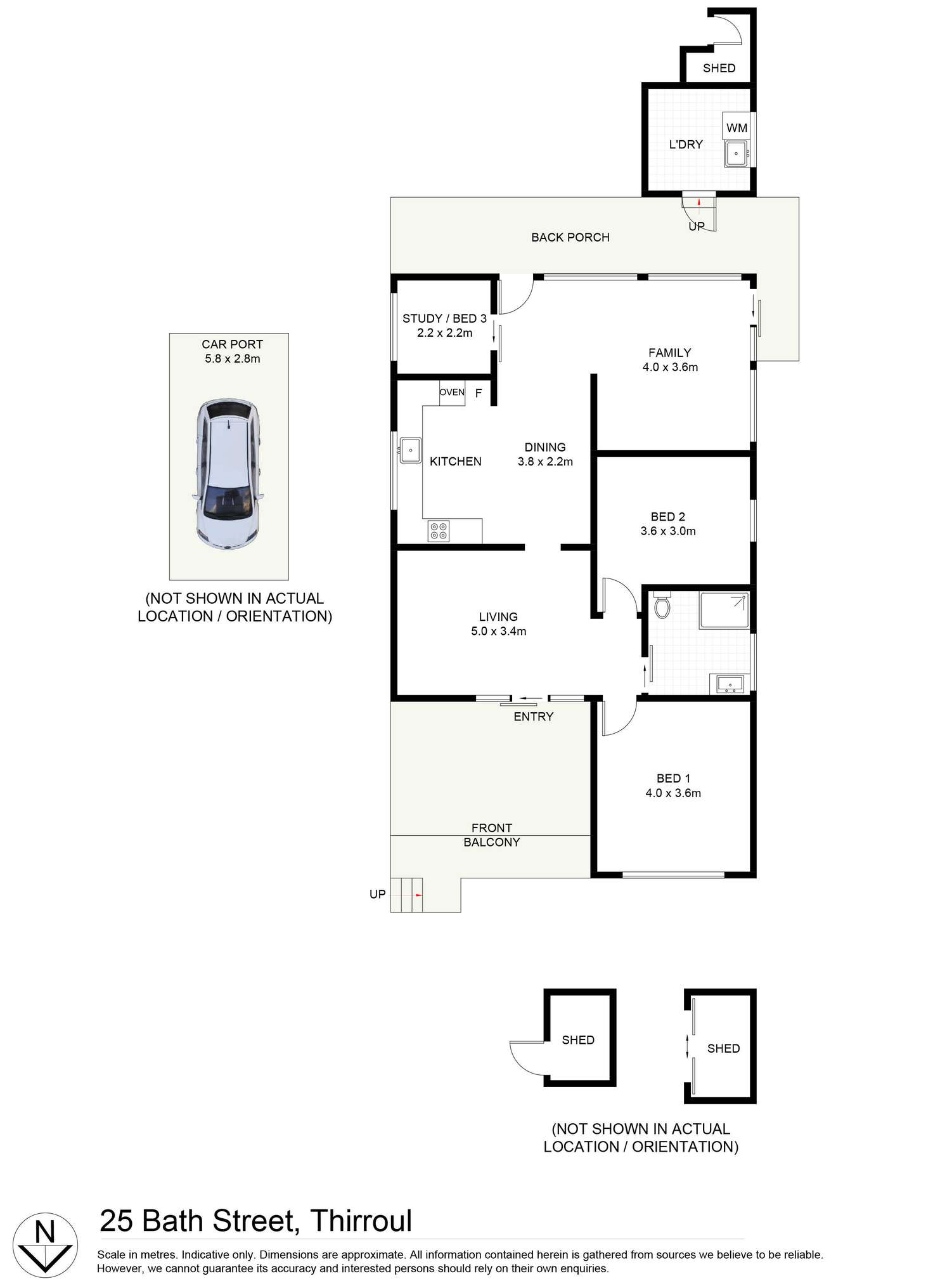 Floorplan of Homely house listing, 25 Bath Street, Thirroul NSW 2515