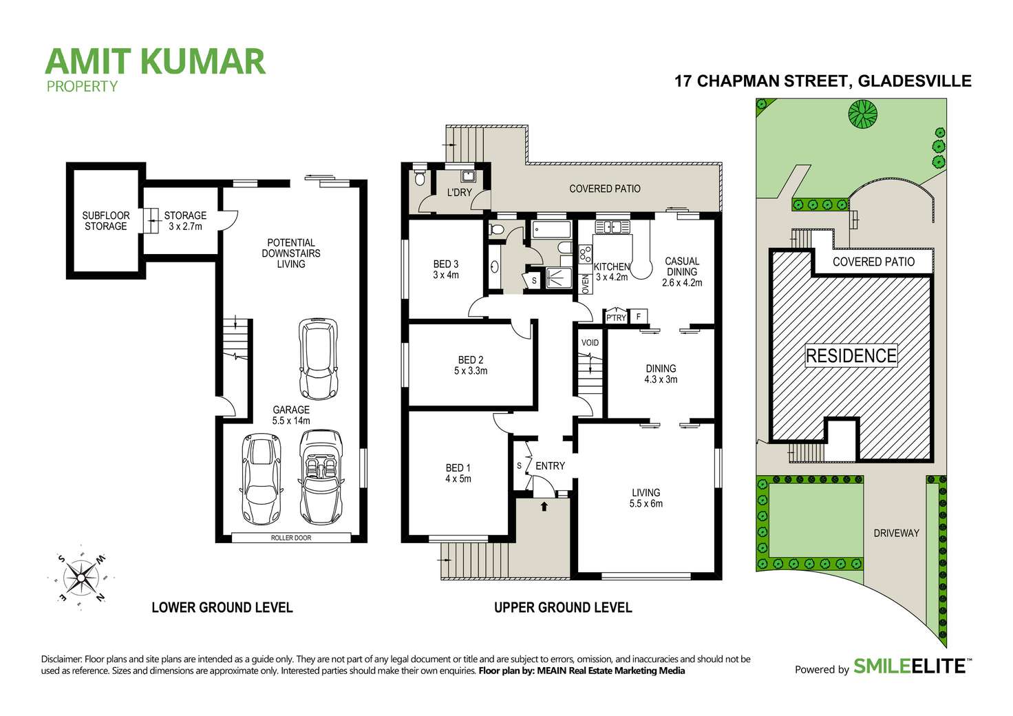 Floorplan of Homely house listing, 17 Chapman Street, Gladesville NSW 2111