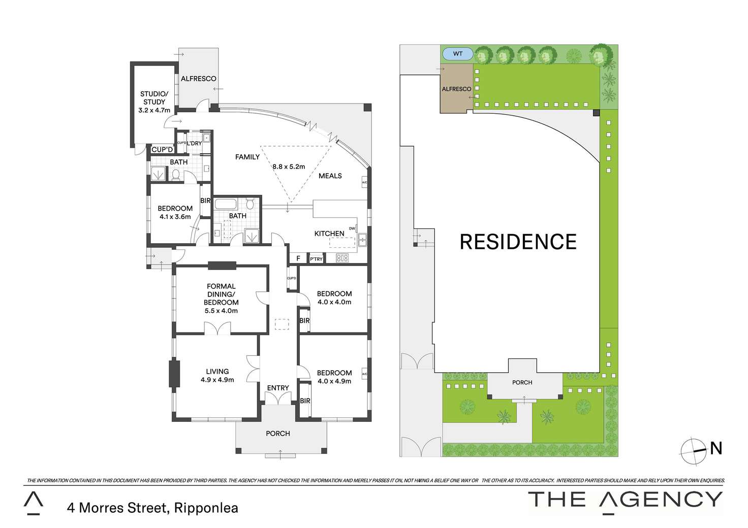 Floorplan of Homely house listing, 4 Morres Street, Ripponlea VIC 3185