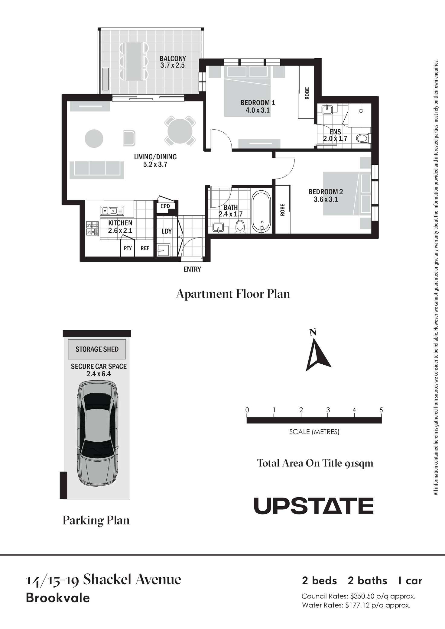 Floorplan of Homely unit listing, 14/15-19 Shackel Avenue, Brookvale NSW 2100
