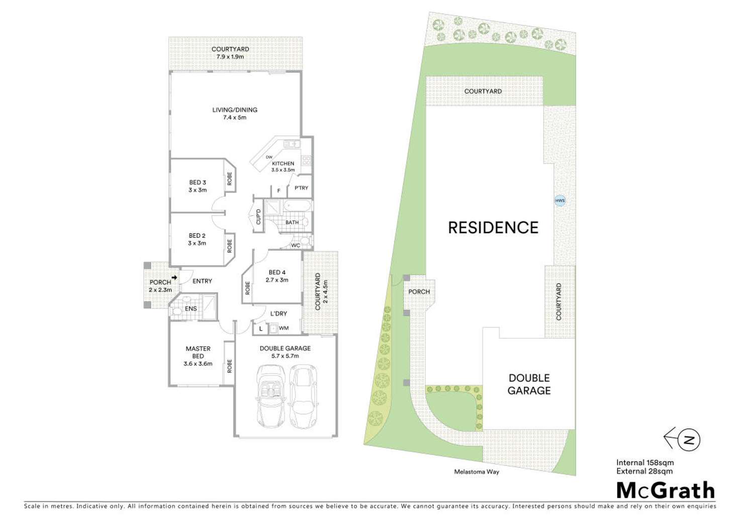 Floorplan of Homely house listing, 10 Melastoma Way, Arundel QLD 4214