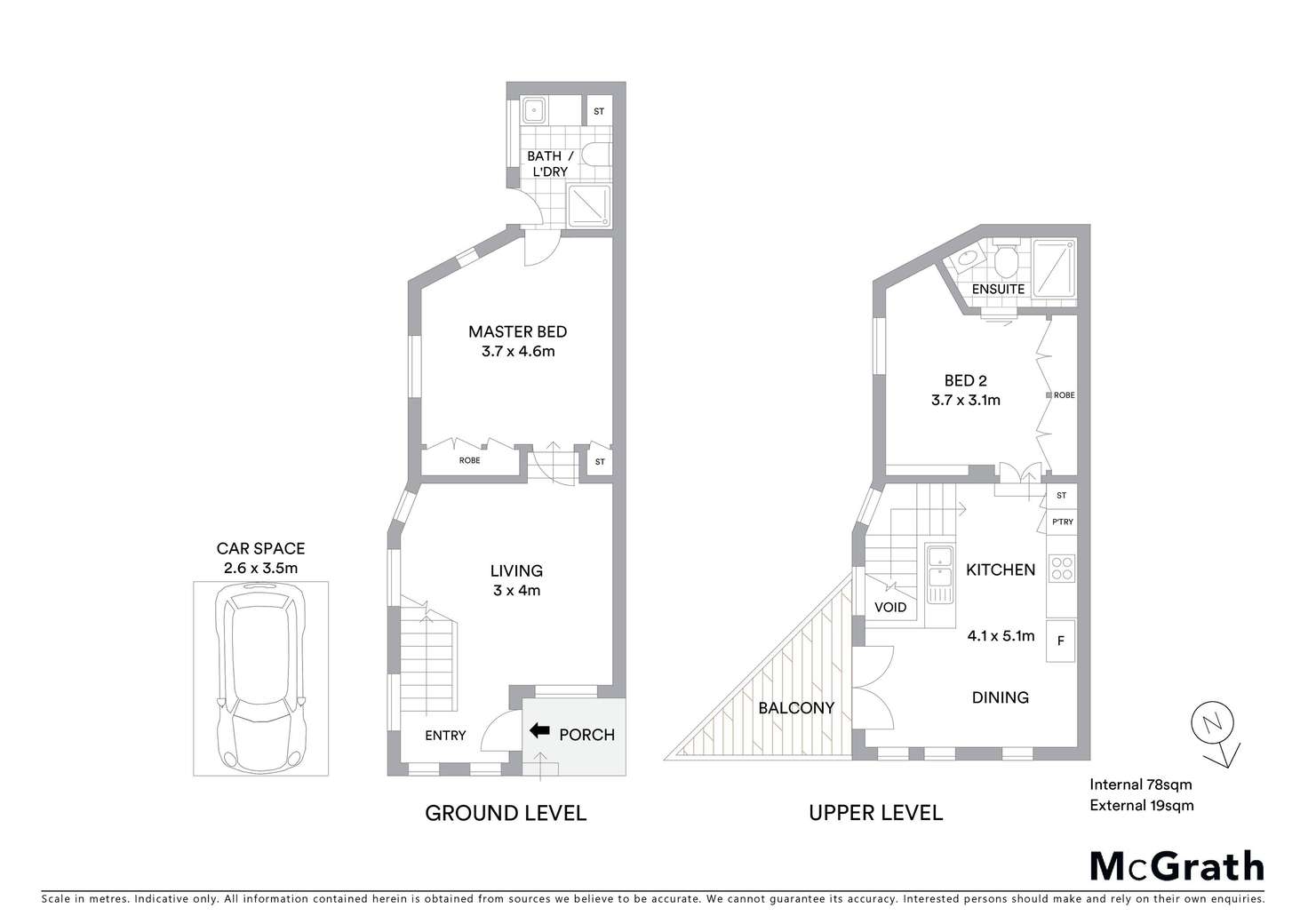 Floorplan of Homely townhouse listing, 10 Hays Place, Geelong VIC 3220