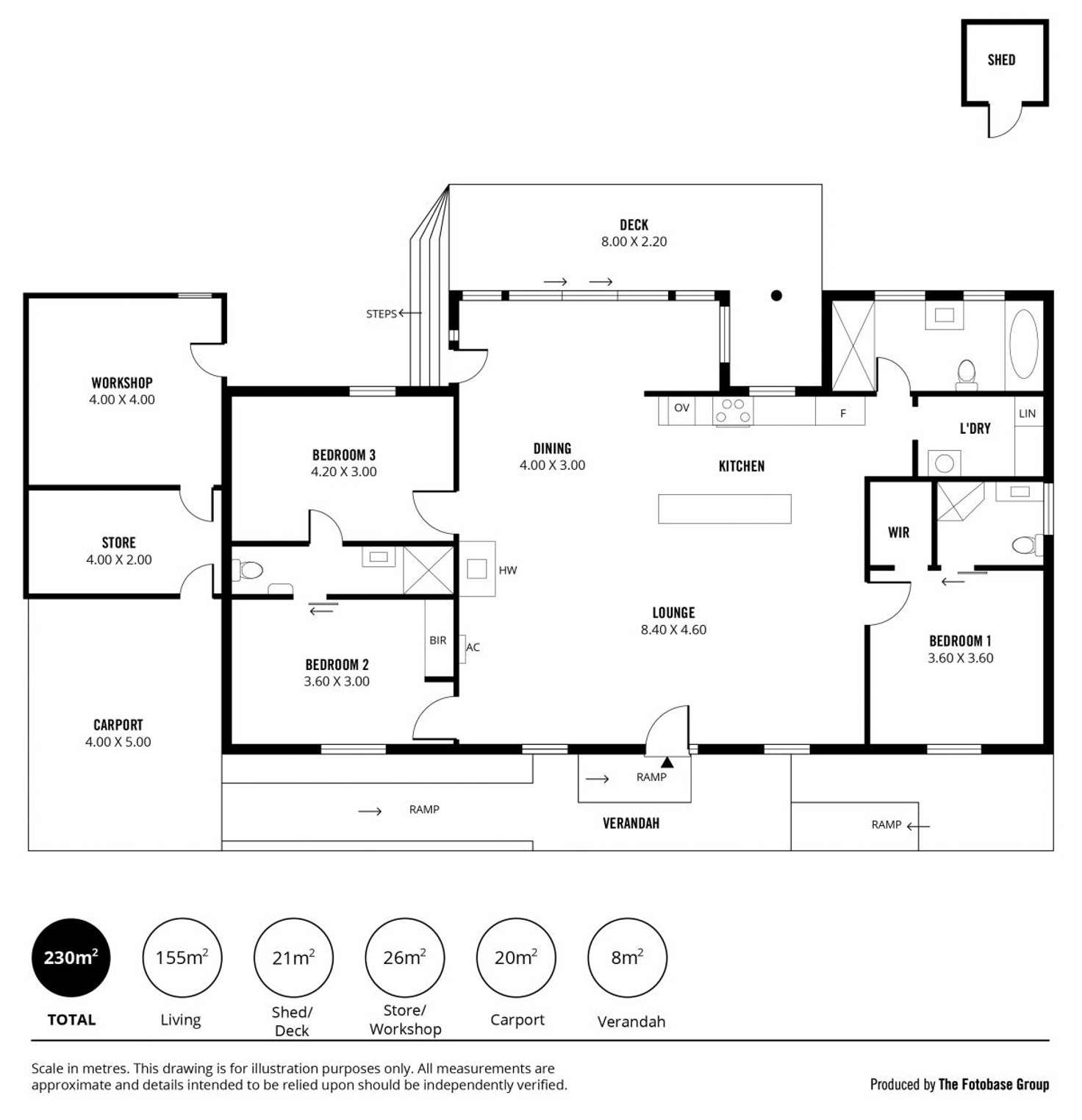 Floorplan of Homely house listing, 55 English Street, Hahndorf SA 5245