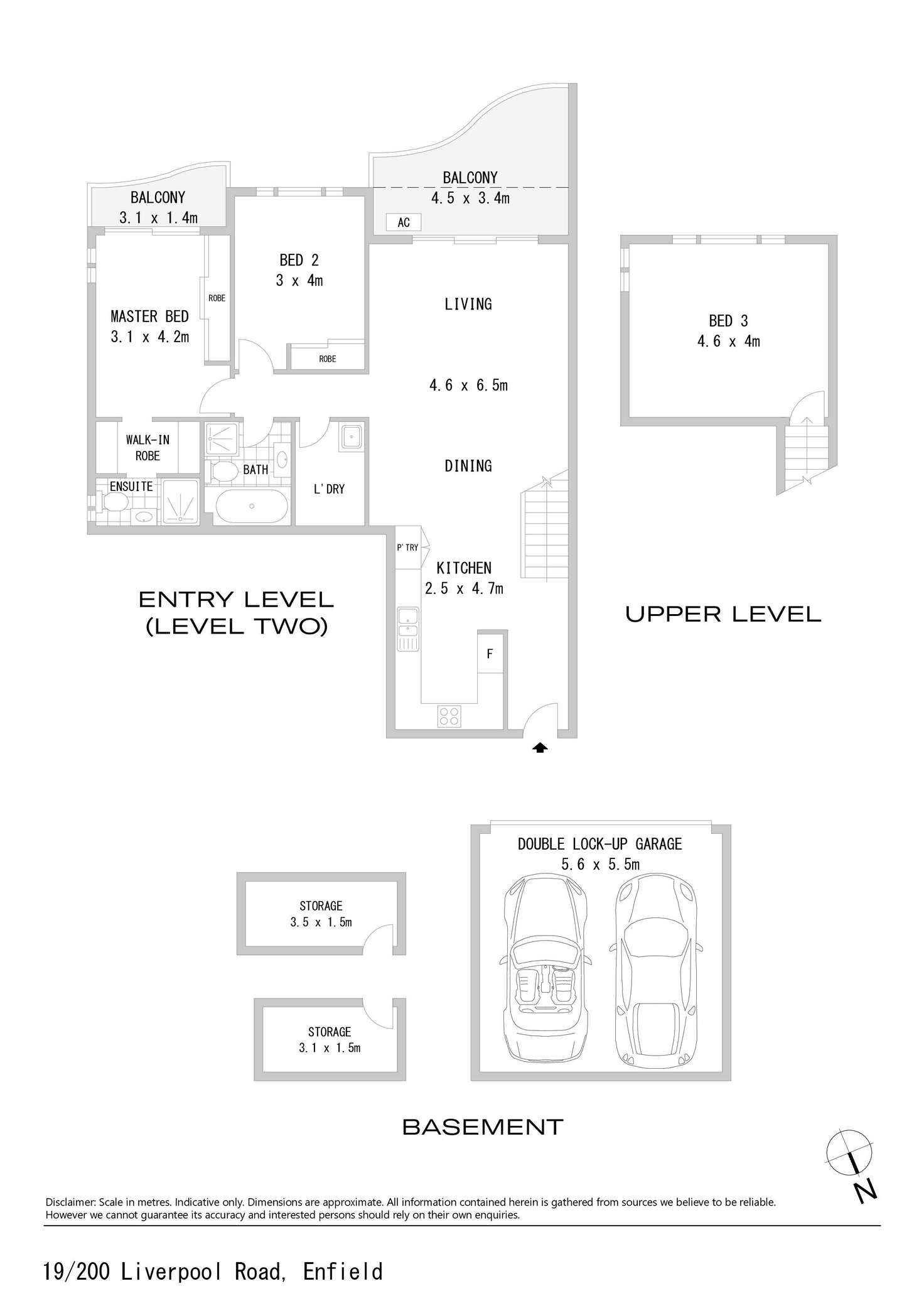 Floorplan of Homely apartment listing, 19/200 Liverpool Road, Enfield NSW 2136