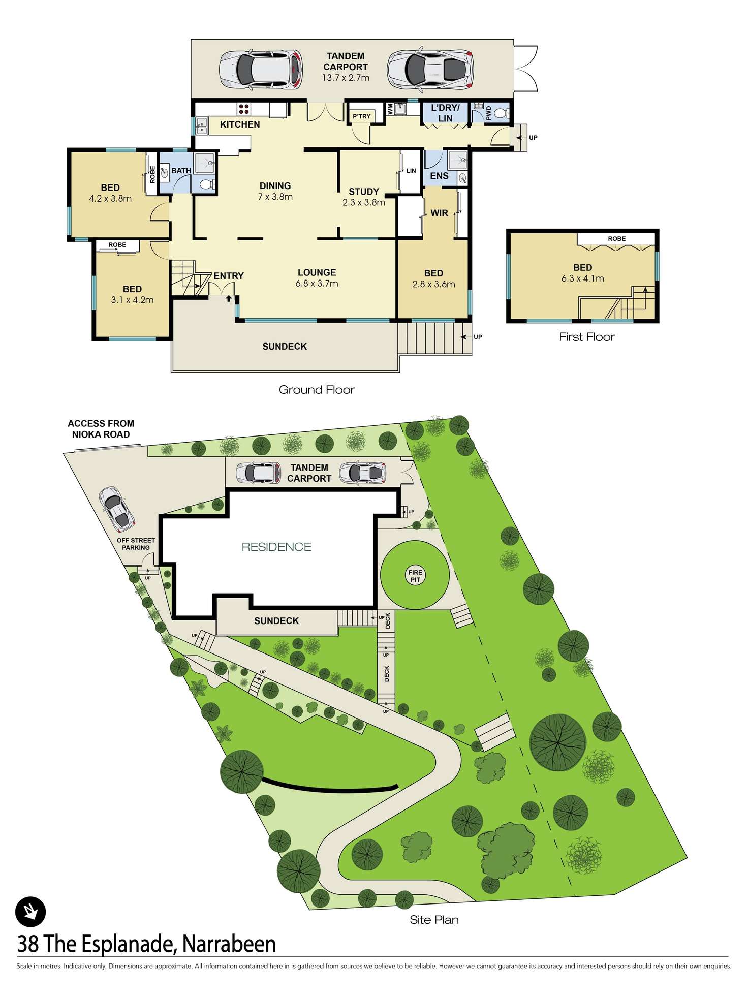 Floorplan of Homely house listing, 38 The Esplanade, Narrabeen NSW 2101