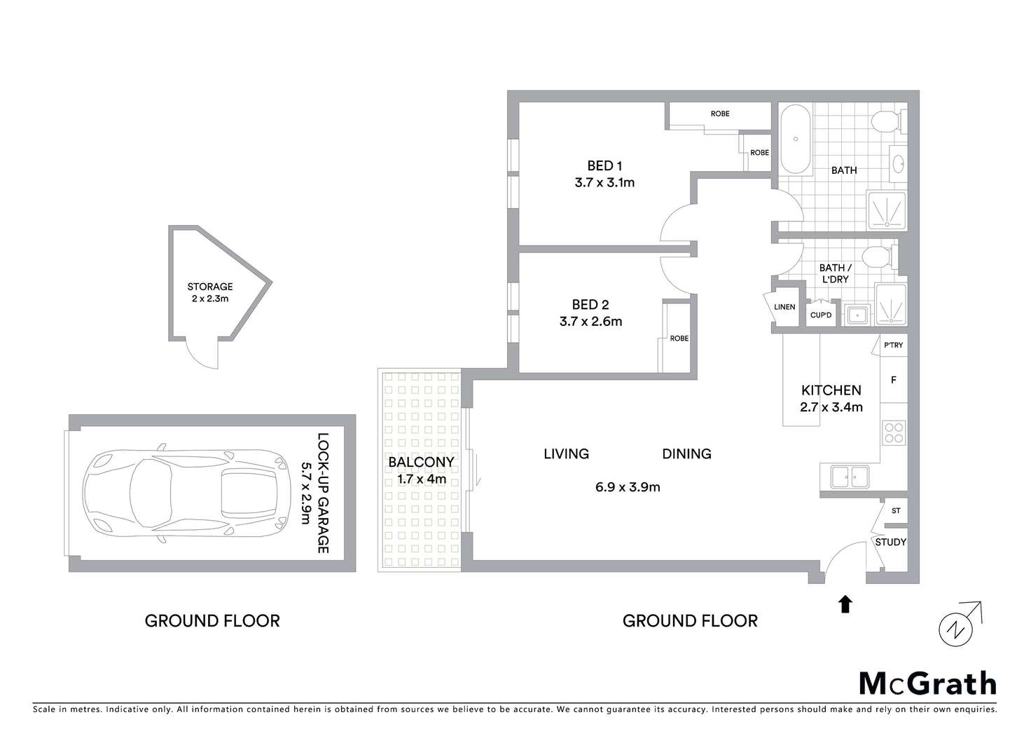 Floorplan of Homely apartment listing, 10/316 Pacific Highway, Lane Cove NSW 2066
