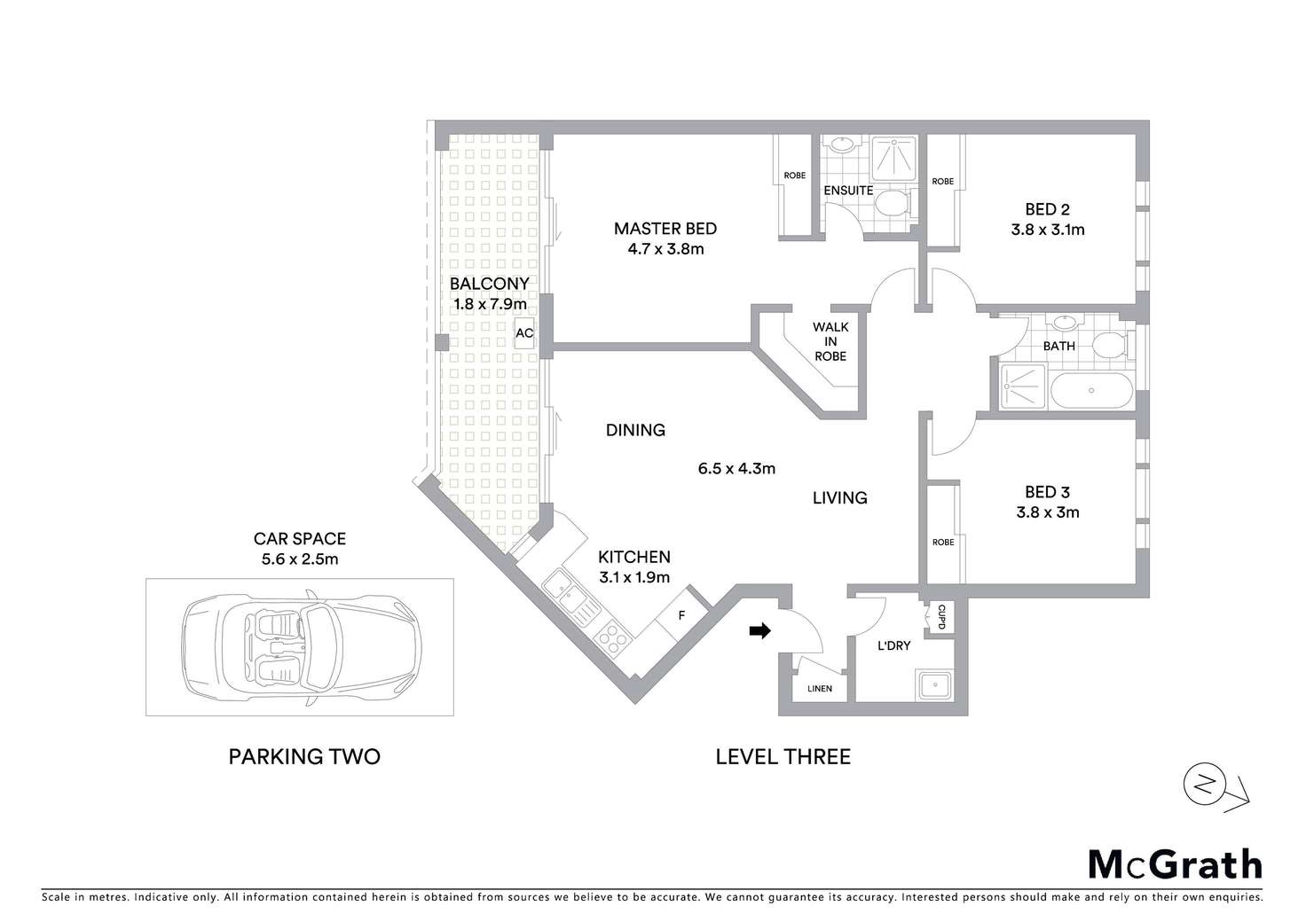 Floorplan of Homely apartment listing, 30/39 Park Road, Hurstville NSW 2220