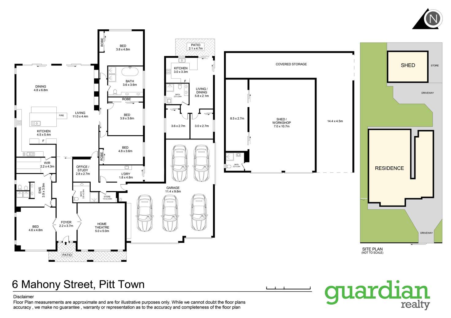 Floorplan of Homely house listing, 6 Mahony Street, Pitt Town NSW 2756