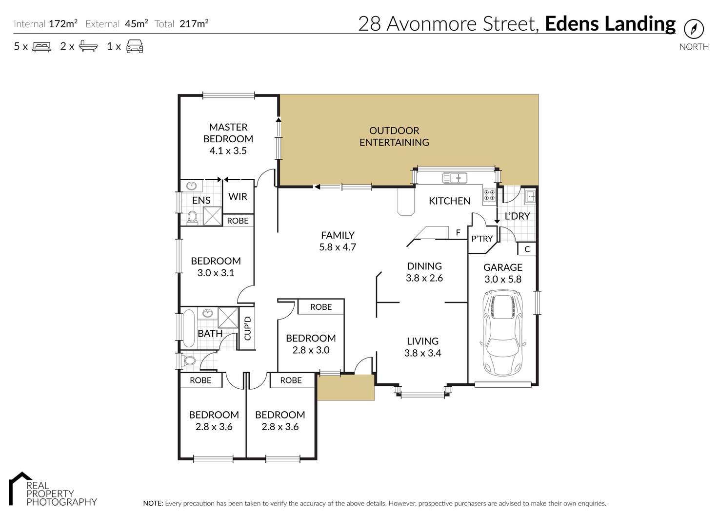Floorplan of Homely house listing, 28 Avonmore Street, Edens Landing QLD 4207