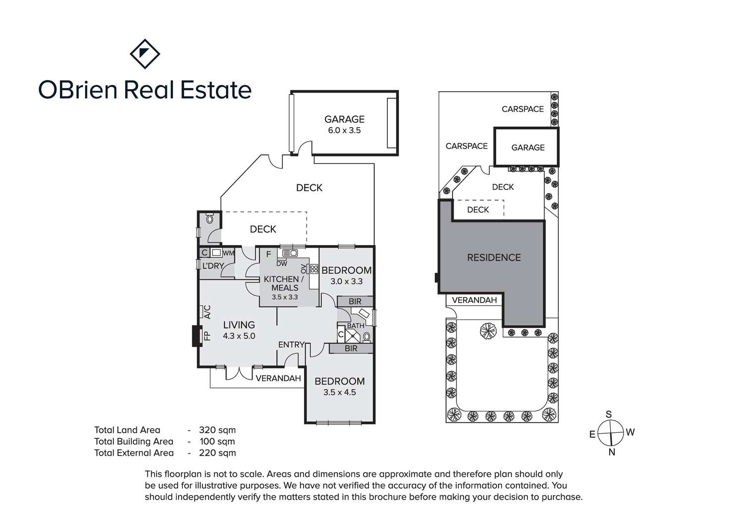 Floorplan of Homely townhouse listing, 8 Broome Avenue, Mentone VIC 3194