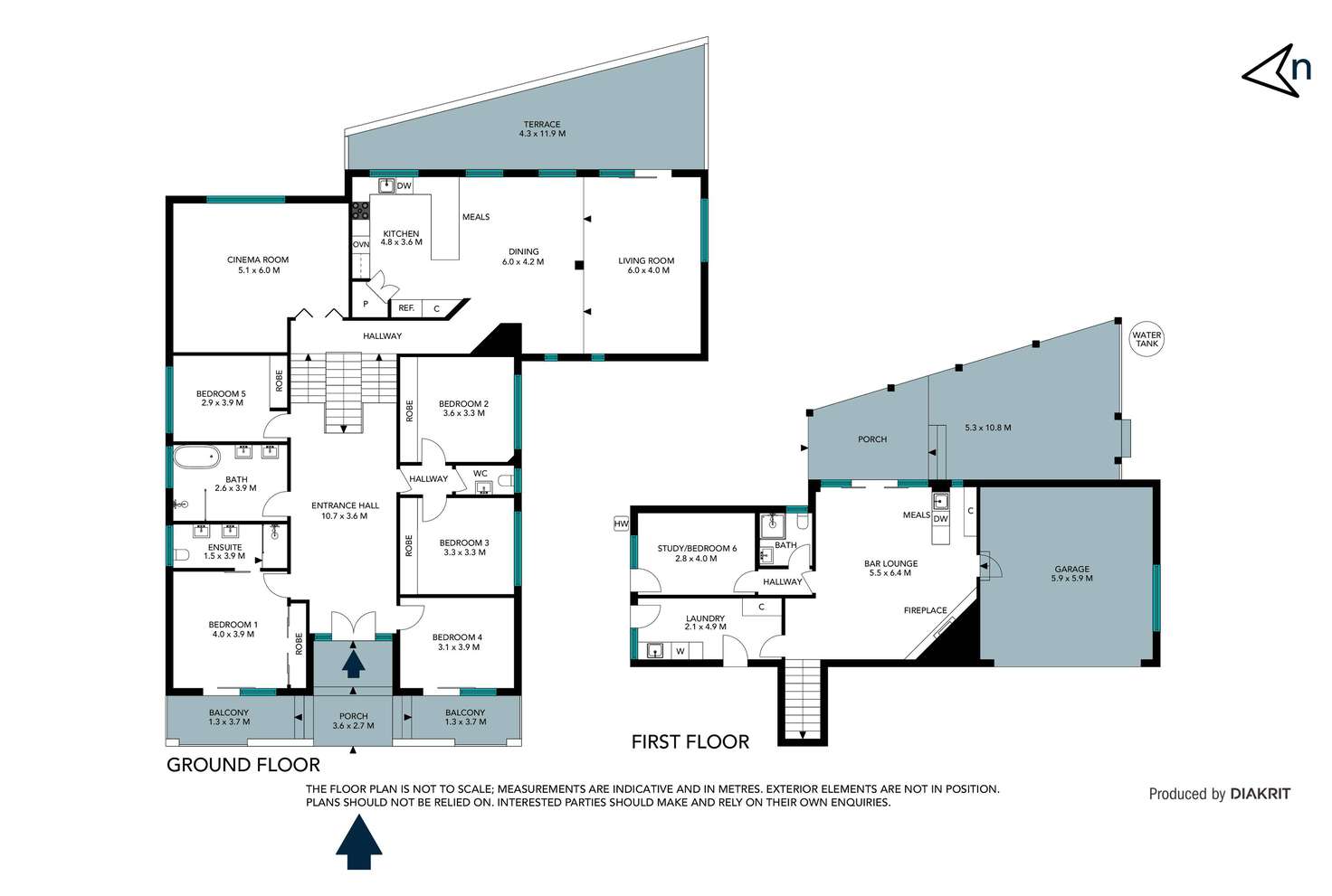 Floorplan of Homely house listing, 11 Homestead Place, Mill Park VIC 3082
