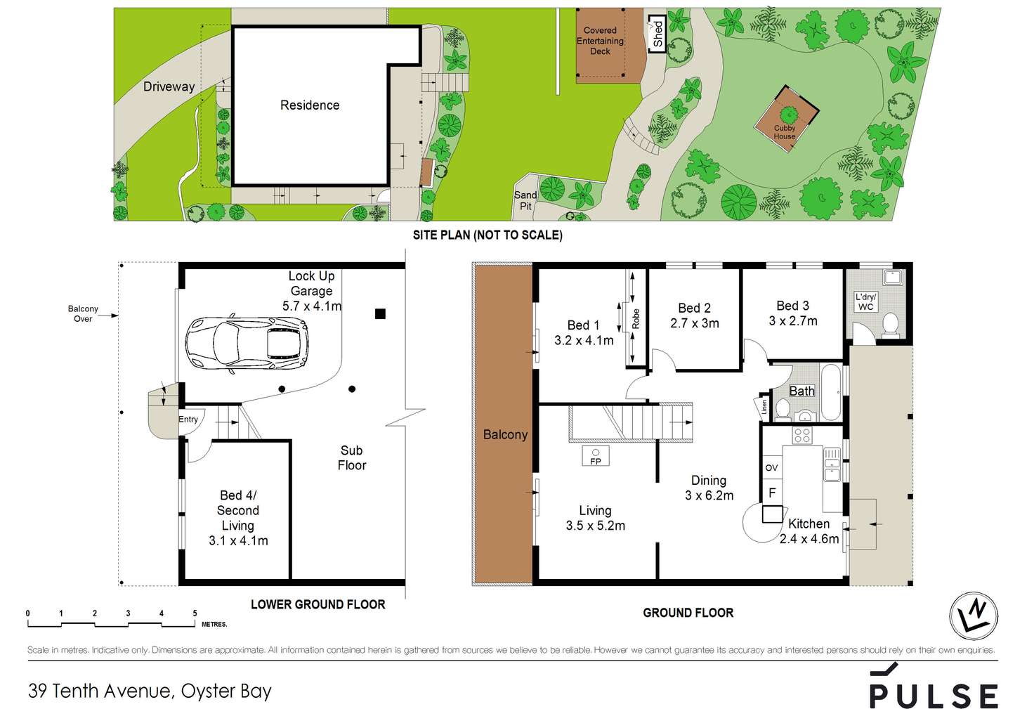 Floorplan of Homely house listing, 39 Tenth Avenue, Oyster Bay NSW 2225