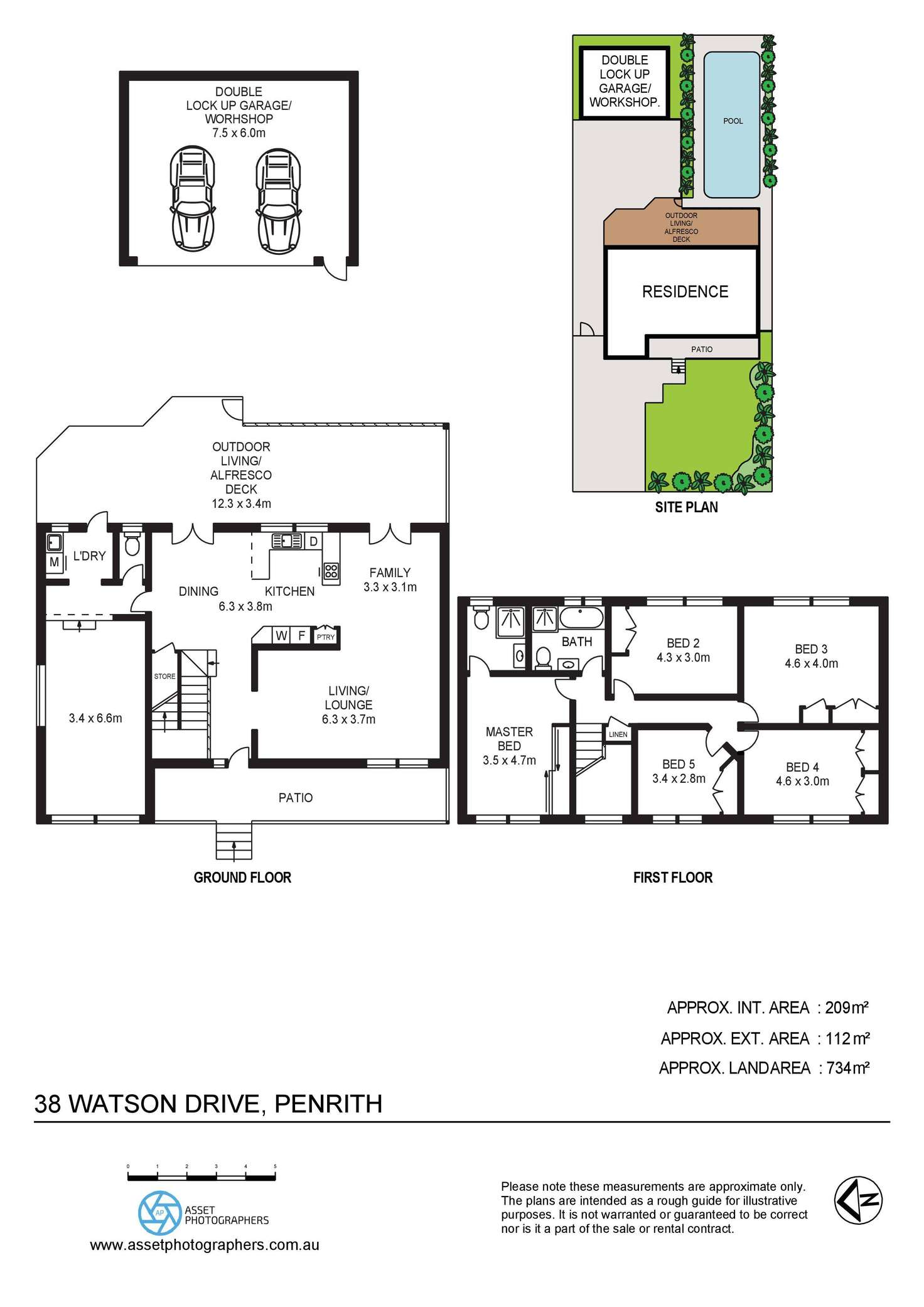 Floorplan of Homely house listing, 38 Watson Drive, Penrith NSW 2750