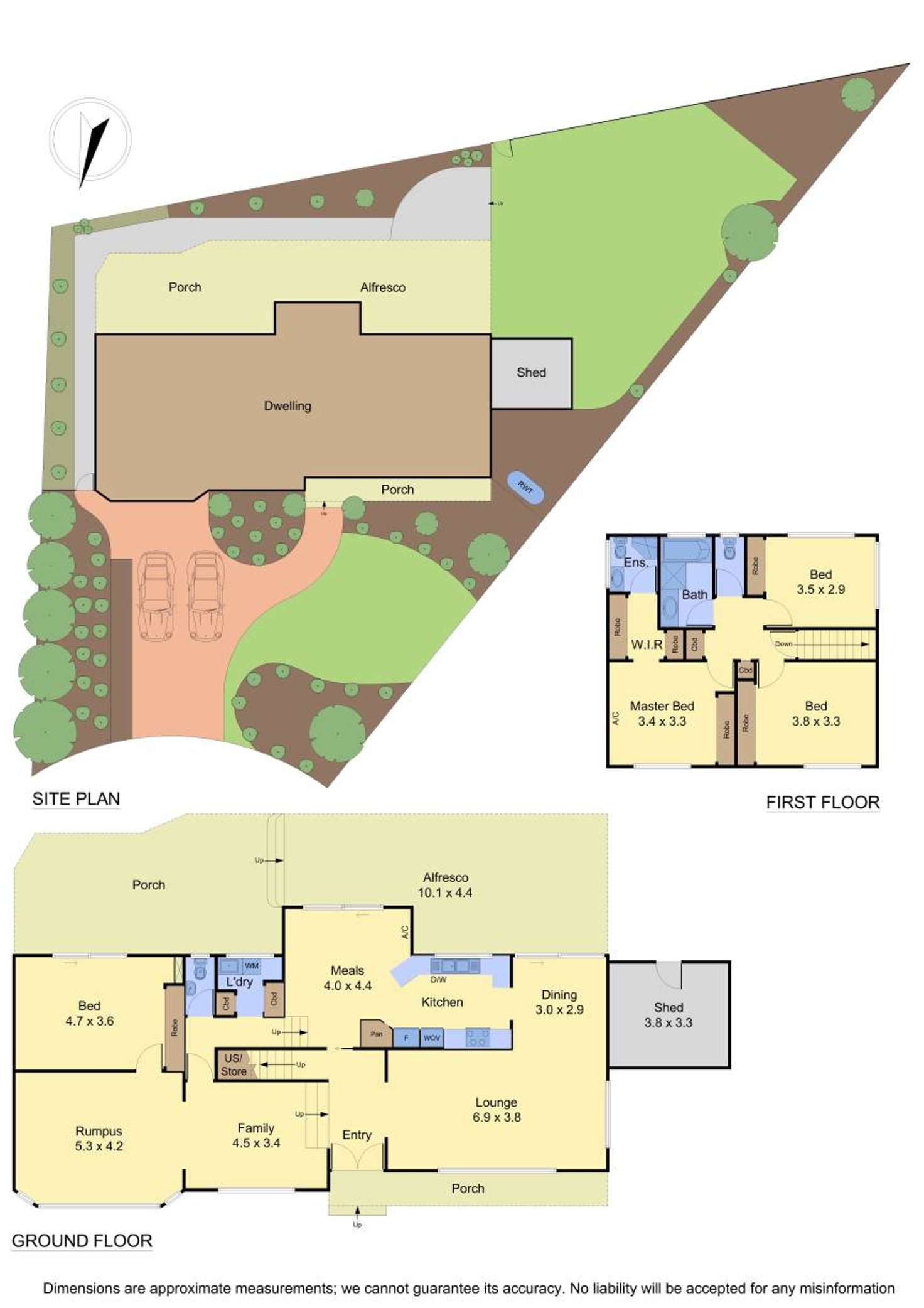 Floorplan of Homely house listing, 4 Purri Close, Greensborough VIC 3088