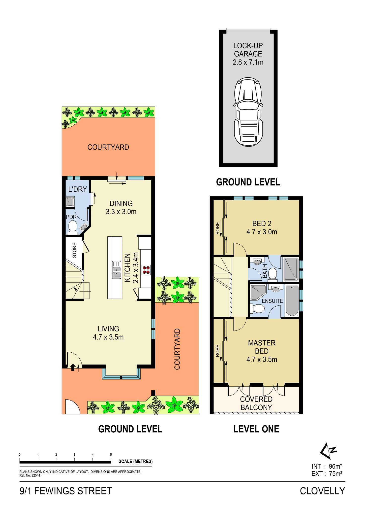 Floorplan of Homely house listing, 9/1 Fewings Street, Clovelly NSW 2031