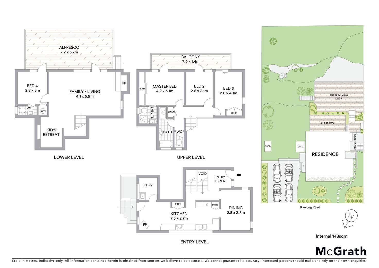 Floorplan of Homely house listing, 26 Kywong Road, Berowra NSW 2081