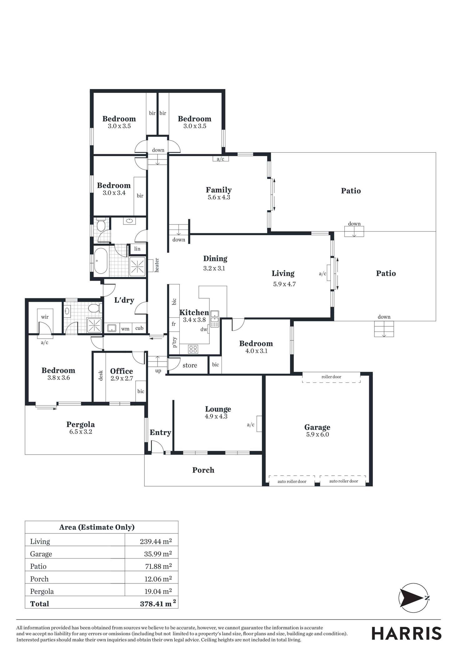 Floorplan of Homely house listing, 11 Landsdowne Avenue, Belair SA 5052