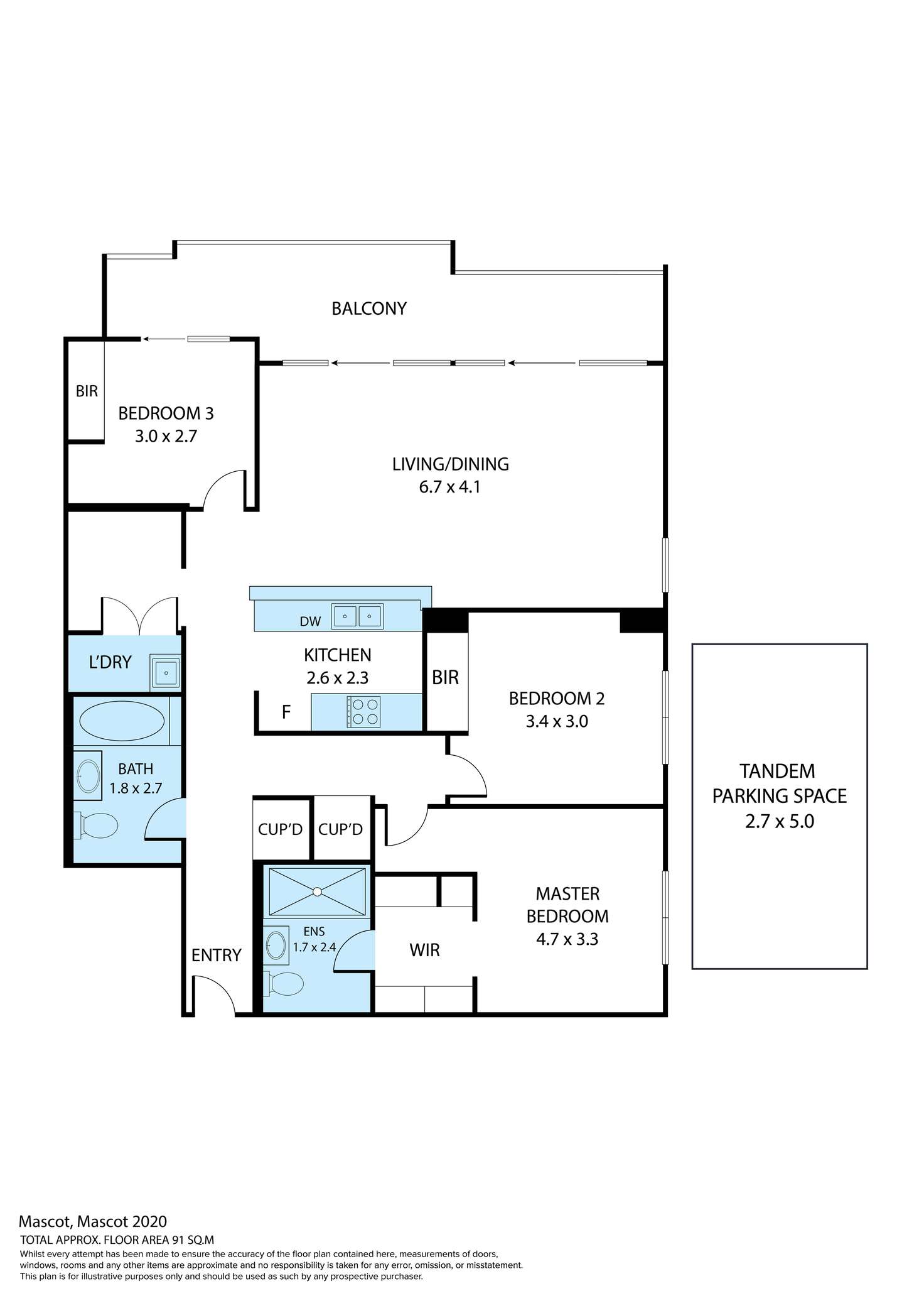 Floorplan of Homely unit listing, Address available on request