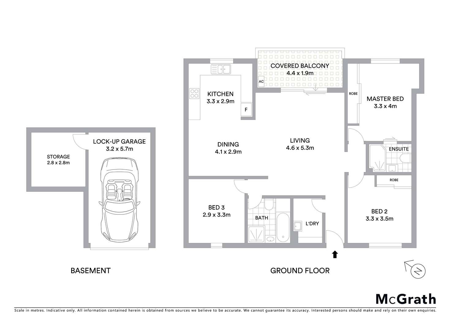 Floorplan of Homely apartment listing, 14/34 Melvin Street, Beverly Hills NSW 2209