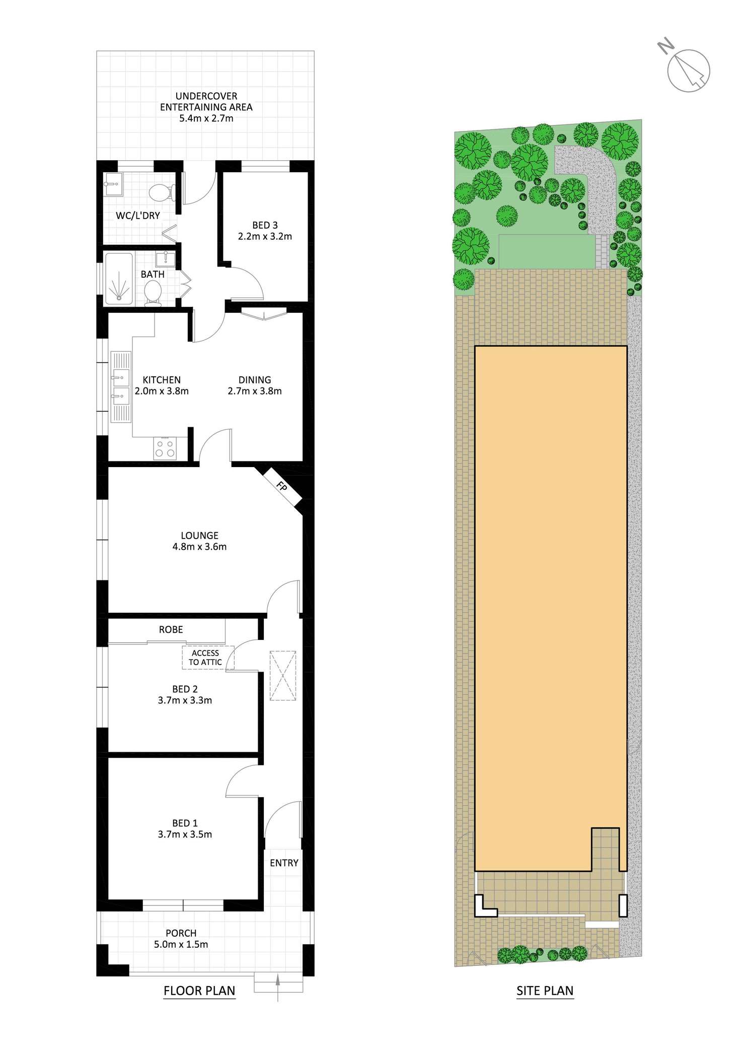 Floorplan of Homely house listing, 11 Fanning Street, Tempe NSW 2044