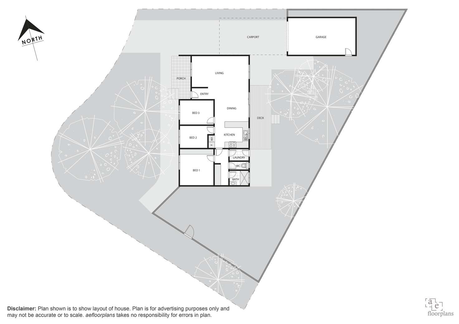 Floorplan of Homely house listing, 54 Tepper Circuit, Kambah ACT 2902