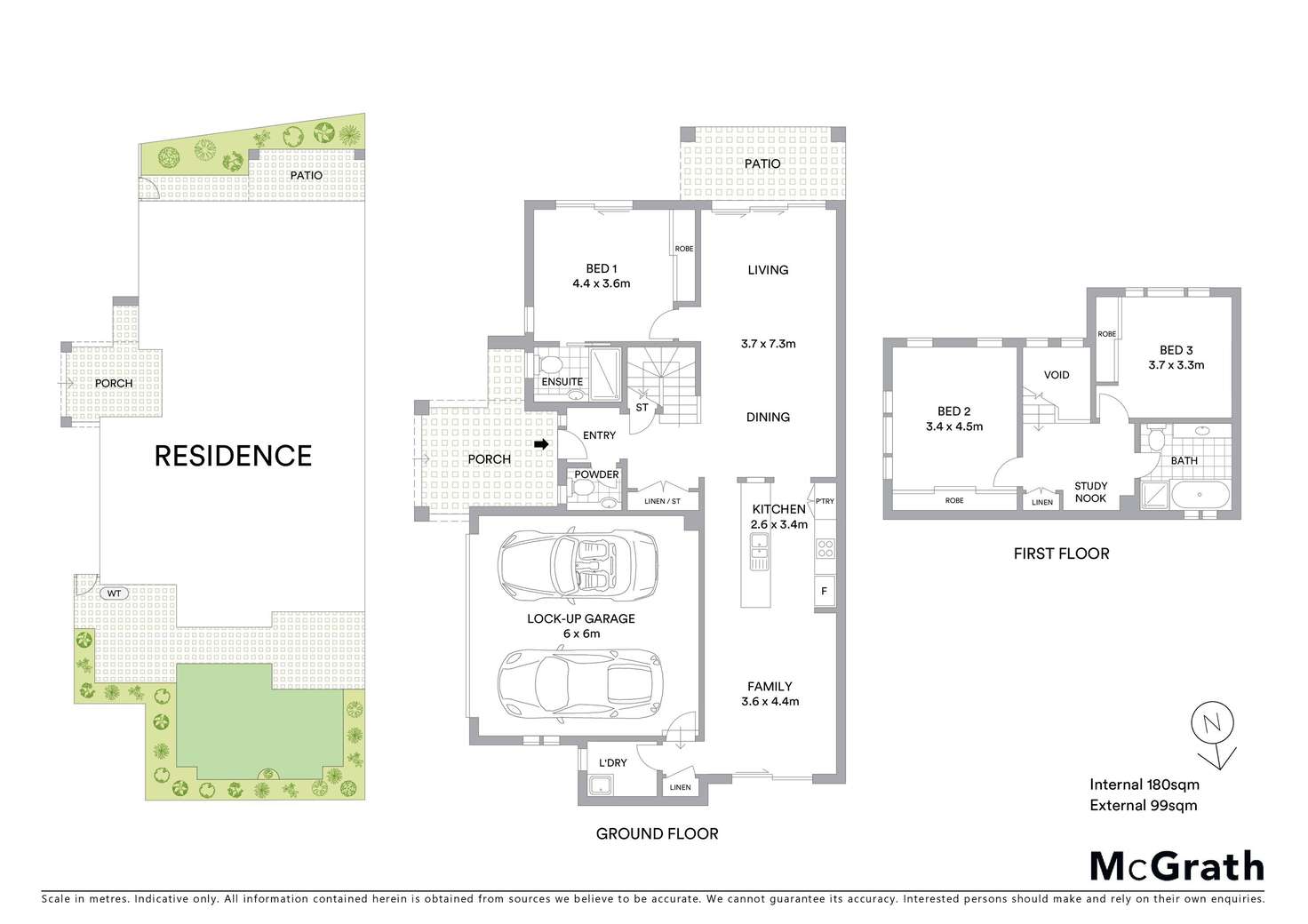 Floorplan of Homely townhouse listing, 6/2 Brunswick Road, Terrigal NSW 2260