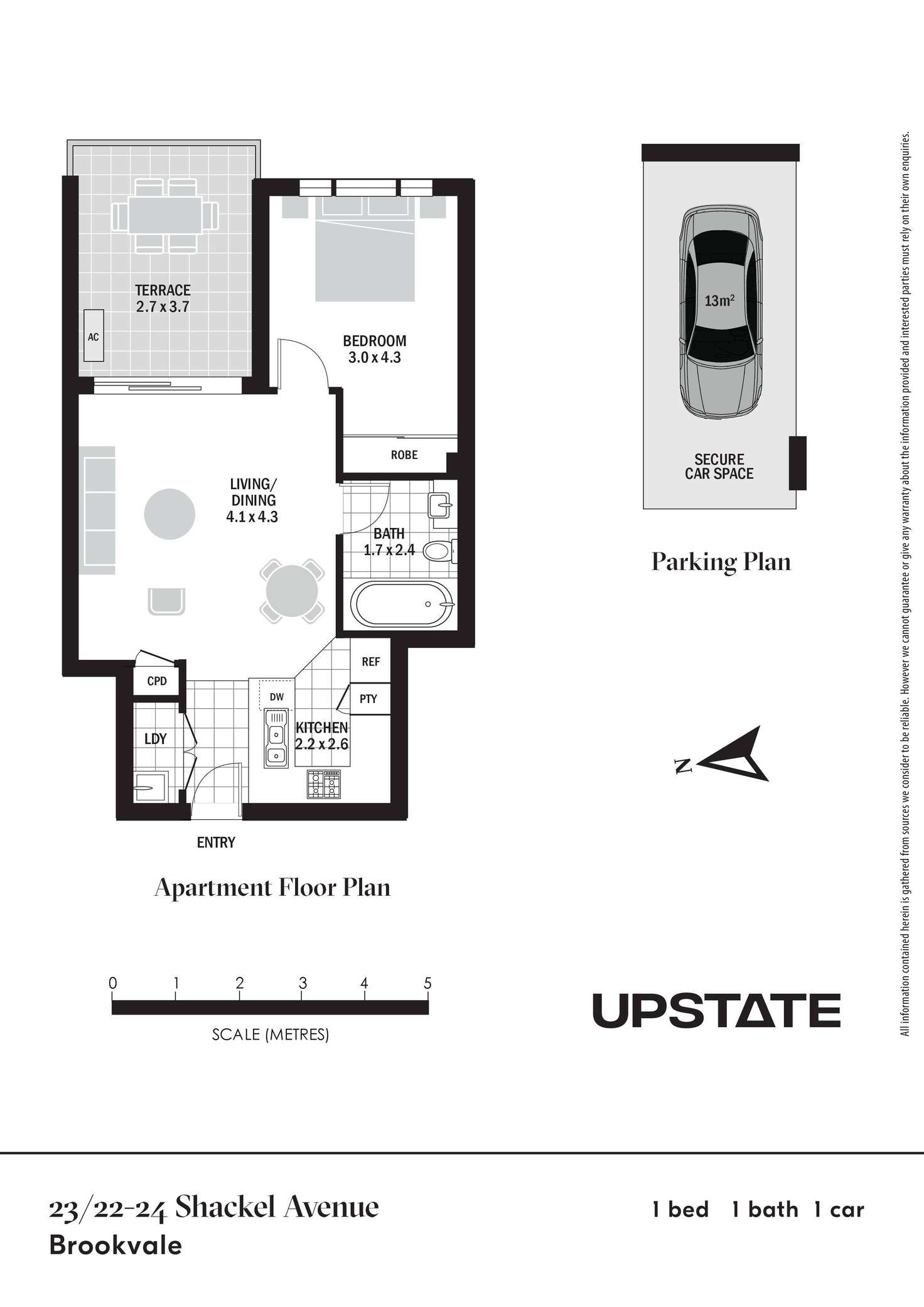 Floorplan of Homely unit listing, 23/22-24 Shackel Avenue, Brookvale NSW 2100