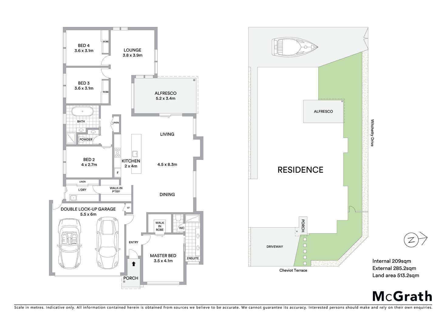 Floorplan of Homely house listing, 34 Cheviot Terrace, Ocean Grove VIC 3226