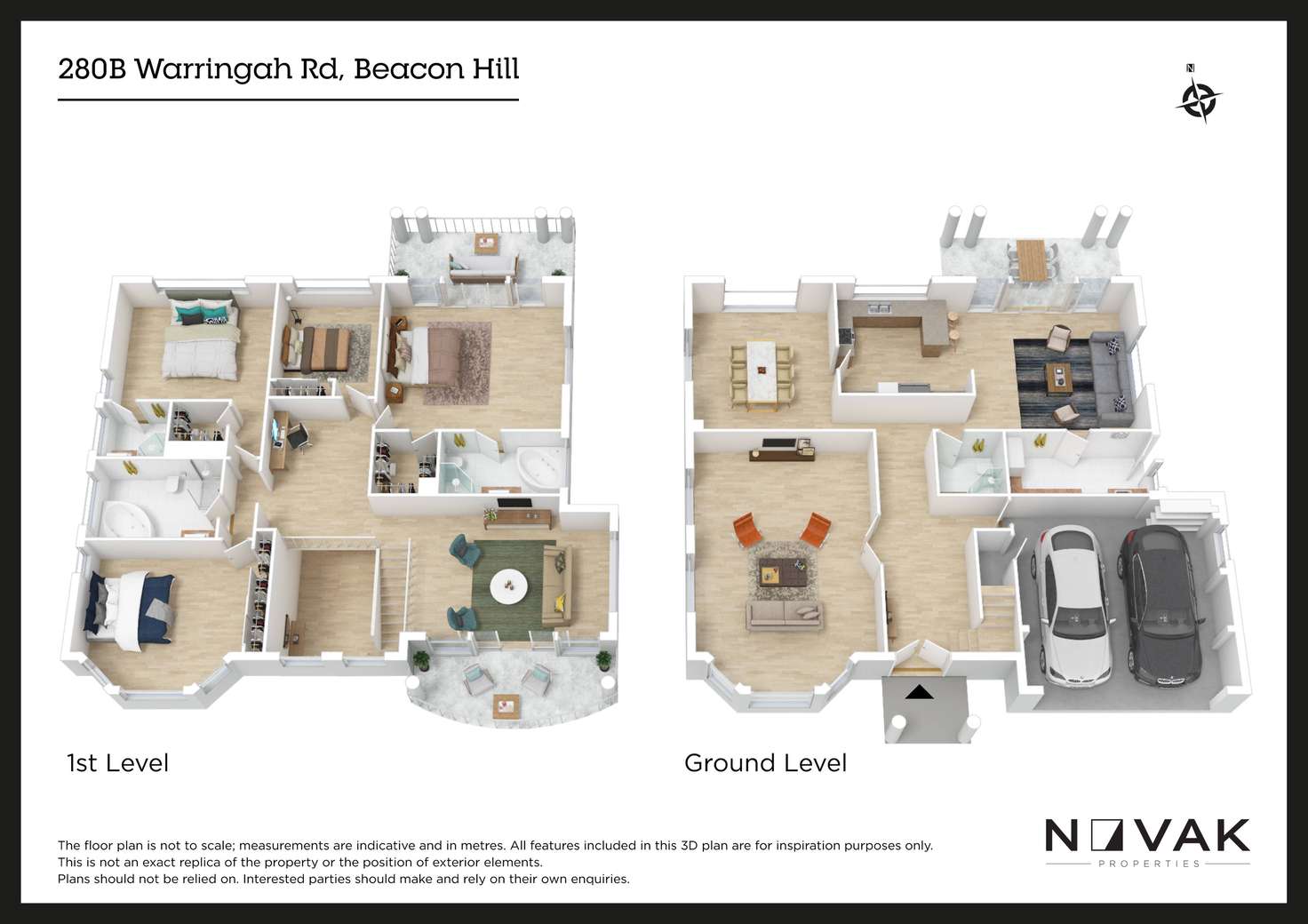 Floorplan of Homely house listing, 280B Warringah Road, Beacon Hill NSW 2100