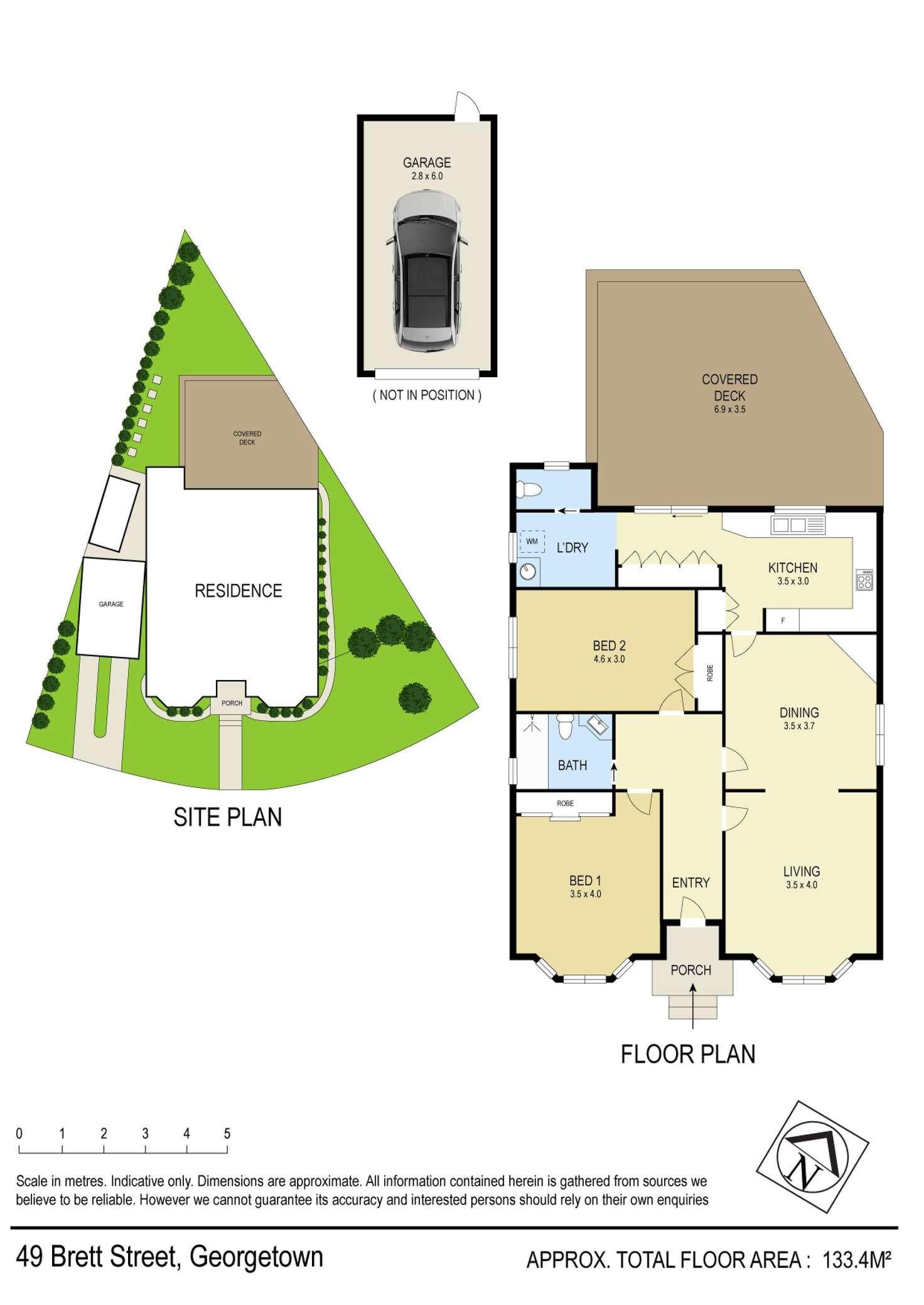 Floorplan of Homely house listing, 49 Brett Street, Georgetown NSW 2298