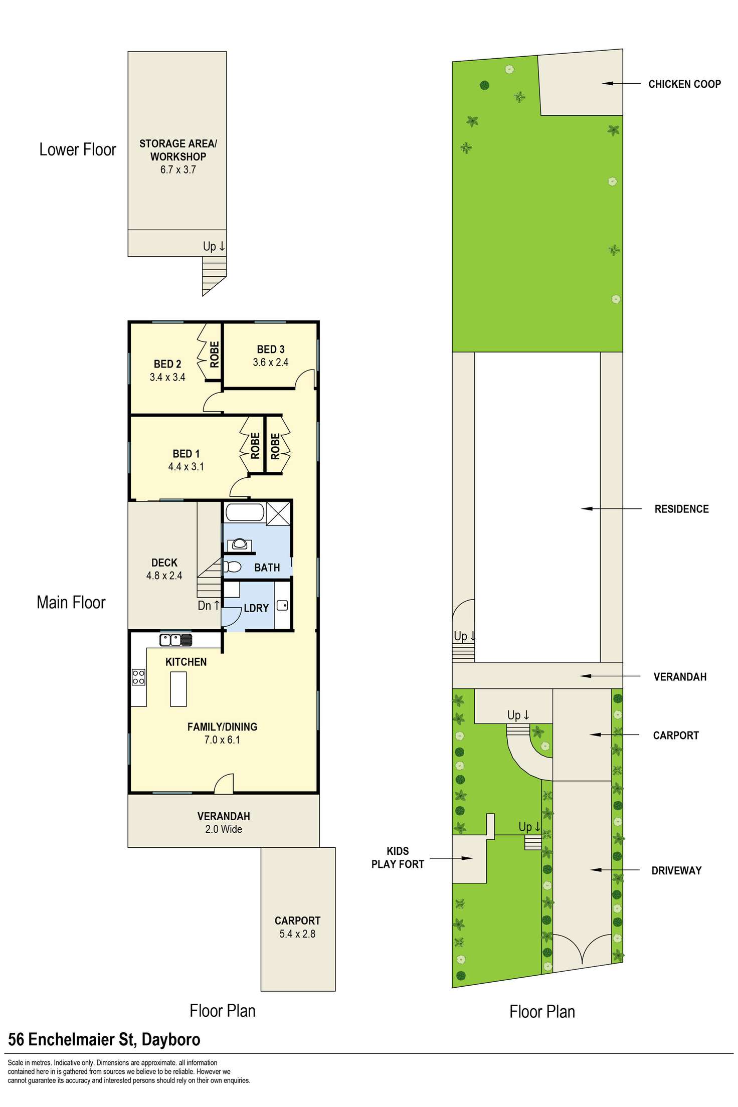 Floorplan of Homely house listing, 56 Enchelmaier Street, Dayboro QLD 4521