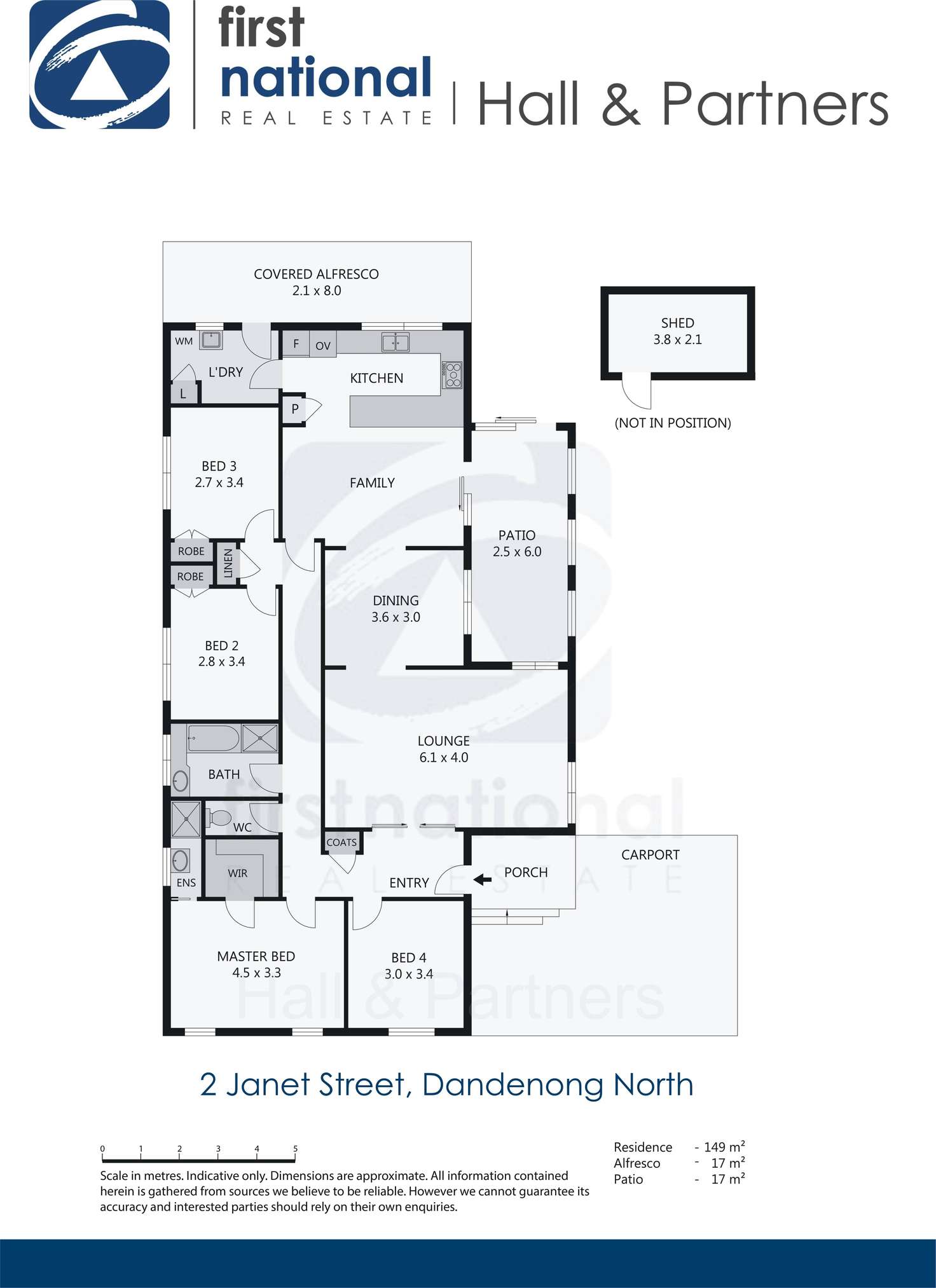 Floorplan of Homely house listing, 2 Janet Street, Dandenong North VIC 3175