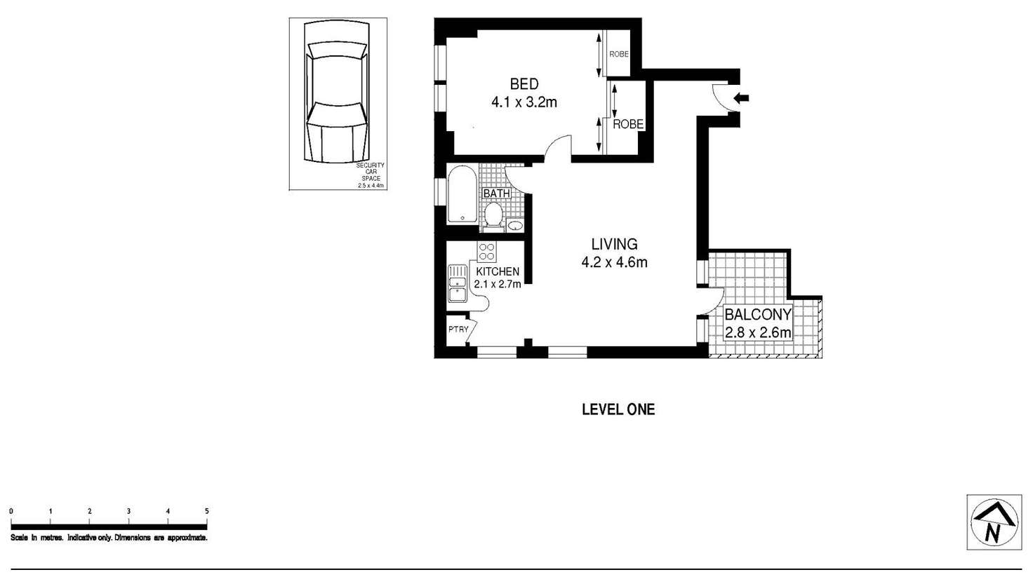 Floorplan of Homely apartment listing, 3/66 North Steyne, Manly NSW 2095