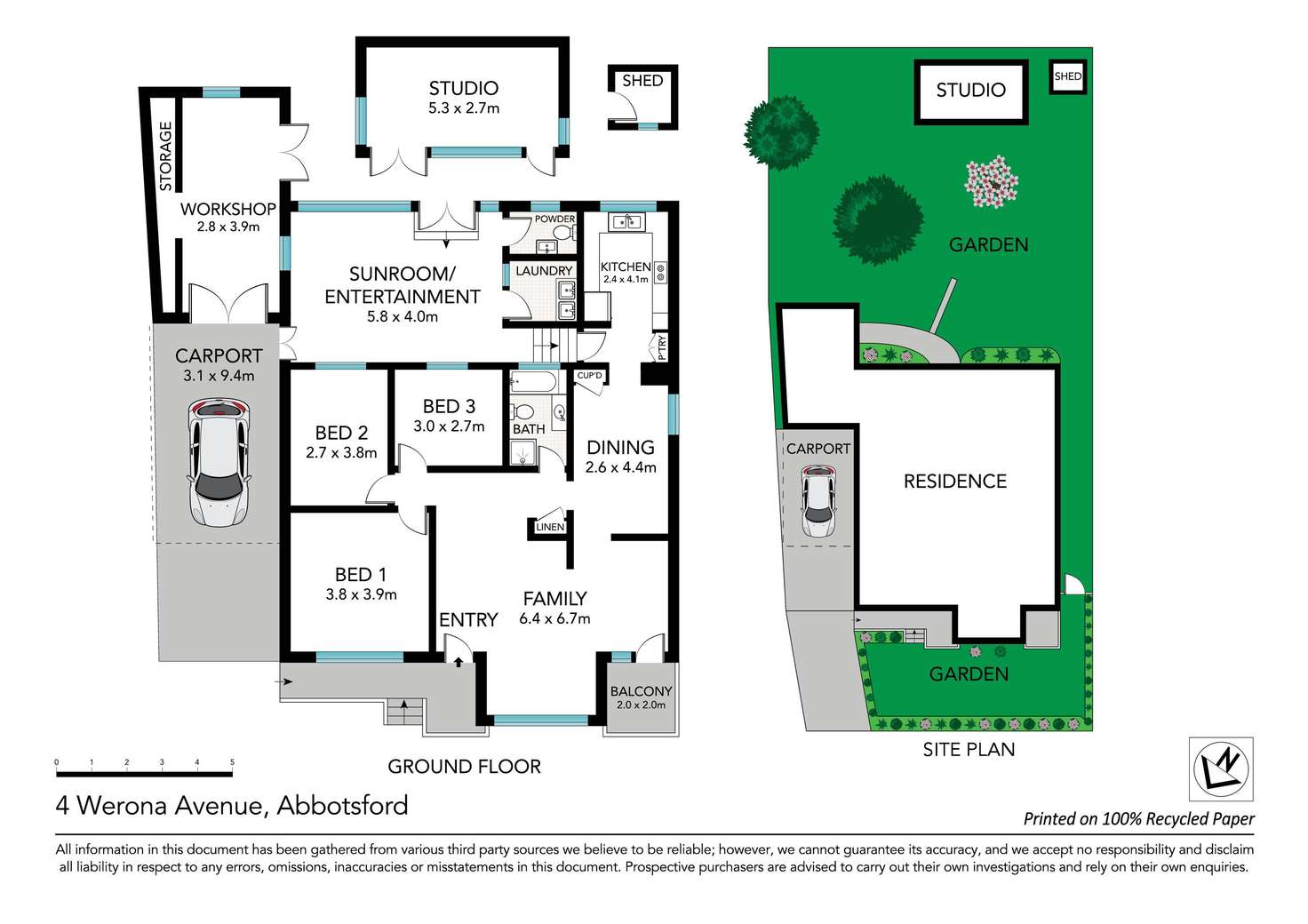 Floorplan of Homely house listing, 4 Werona Avenue, Abbotsford NSW 2046