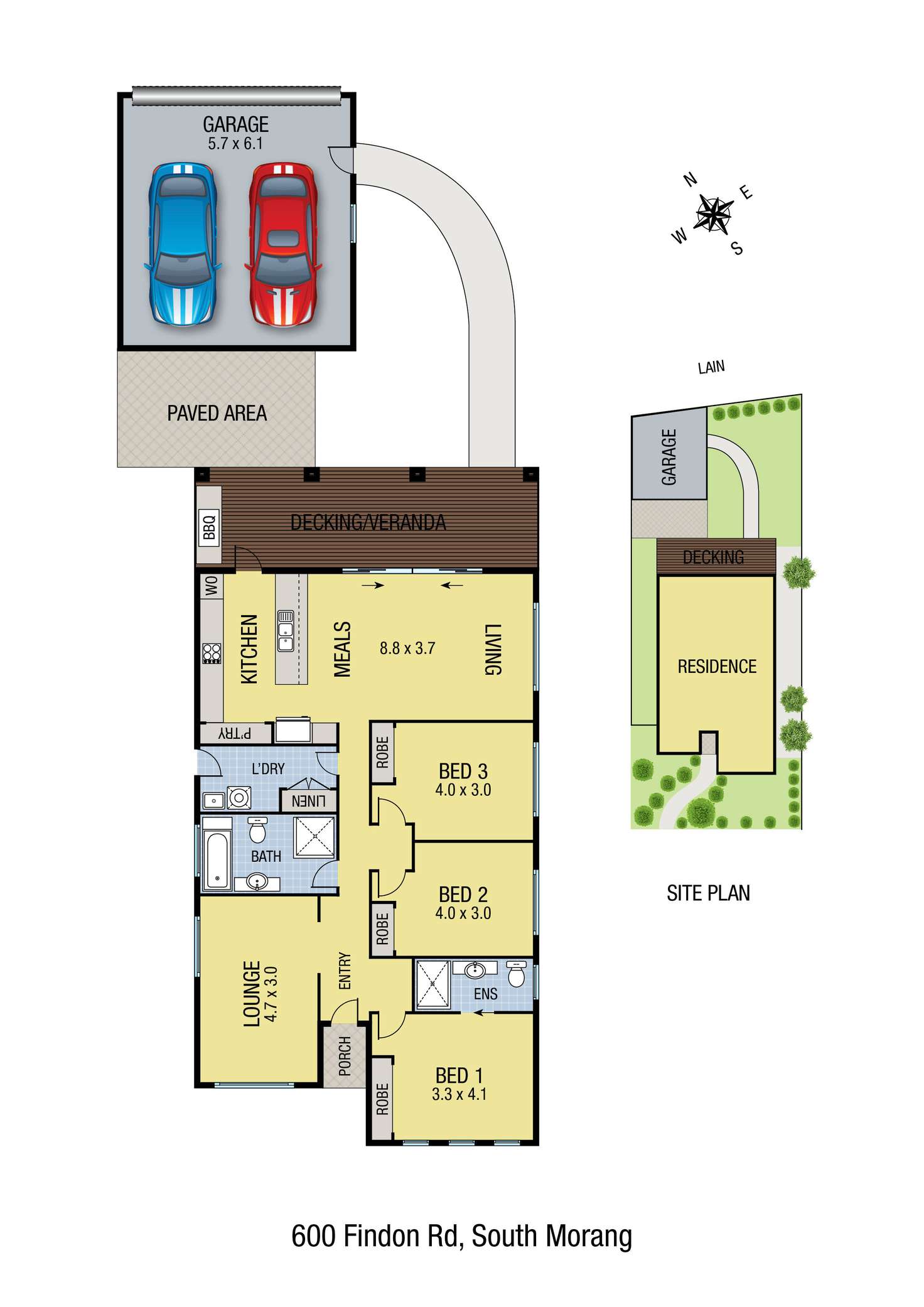 Floorplan of Homely house listing, 600 Findon Road, South Morang VIC 3752