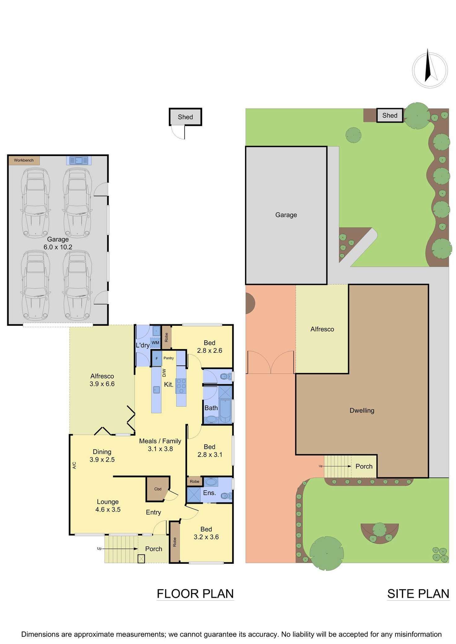 Floorplan of Homely house listing, 41 Thompson Circuit, Mill Park VIC 3082