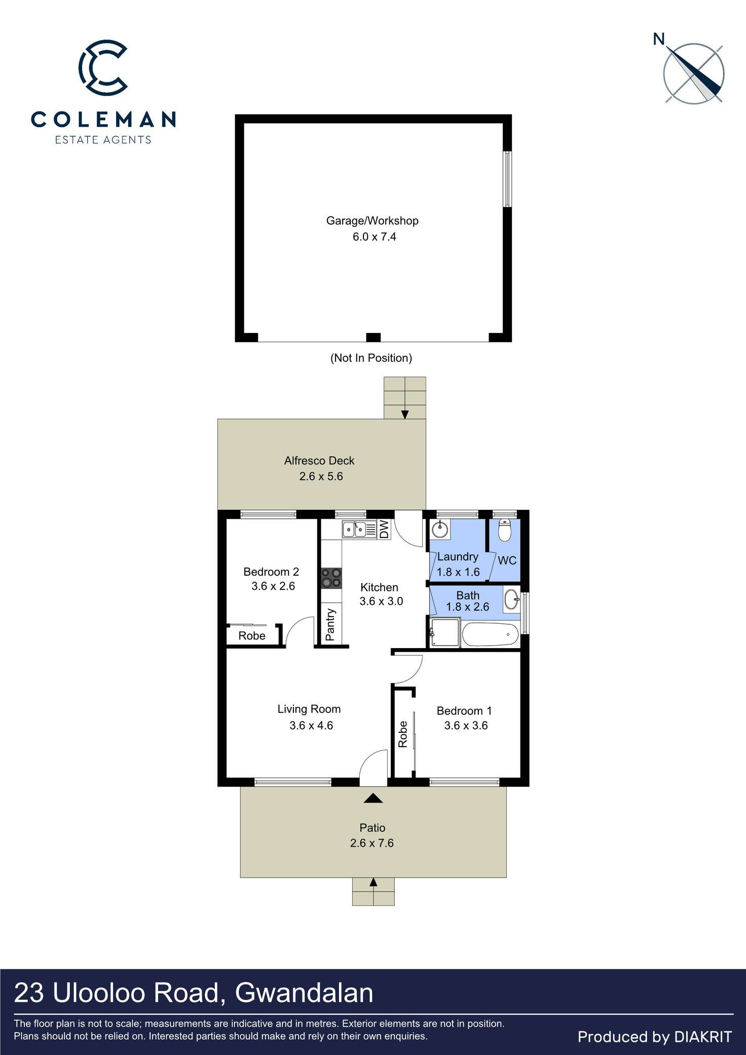 Floorplan of Homely house listing, 23 Ulooloo Road, Gwandalan NSW 2259