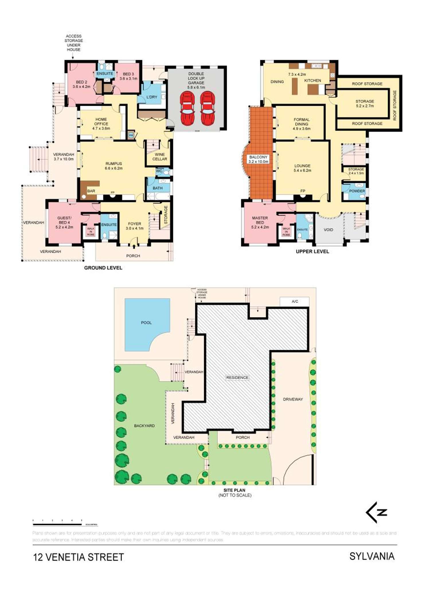 Floorplan of Homely house listing, 12 Venetia Street, Sylvania NSW 2224