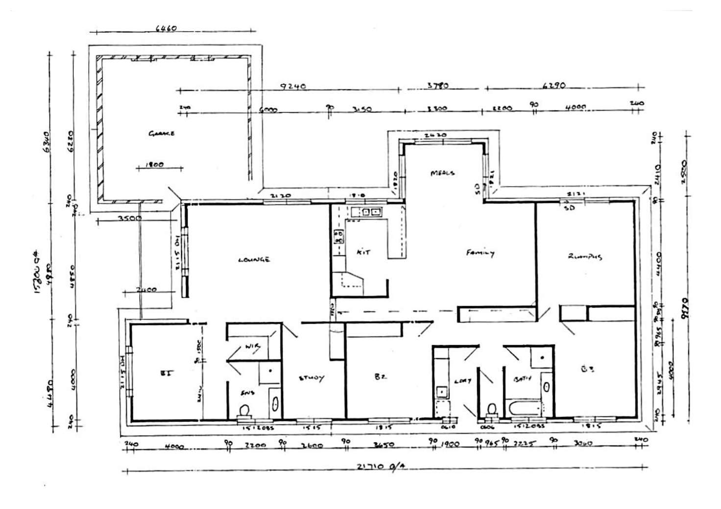 Floorplan of Homely house listing, 183 St Killian Street, White Hills VIC 3550