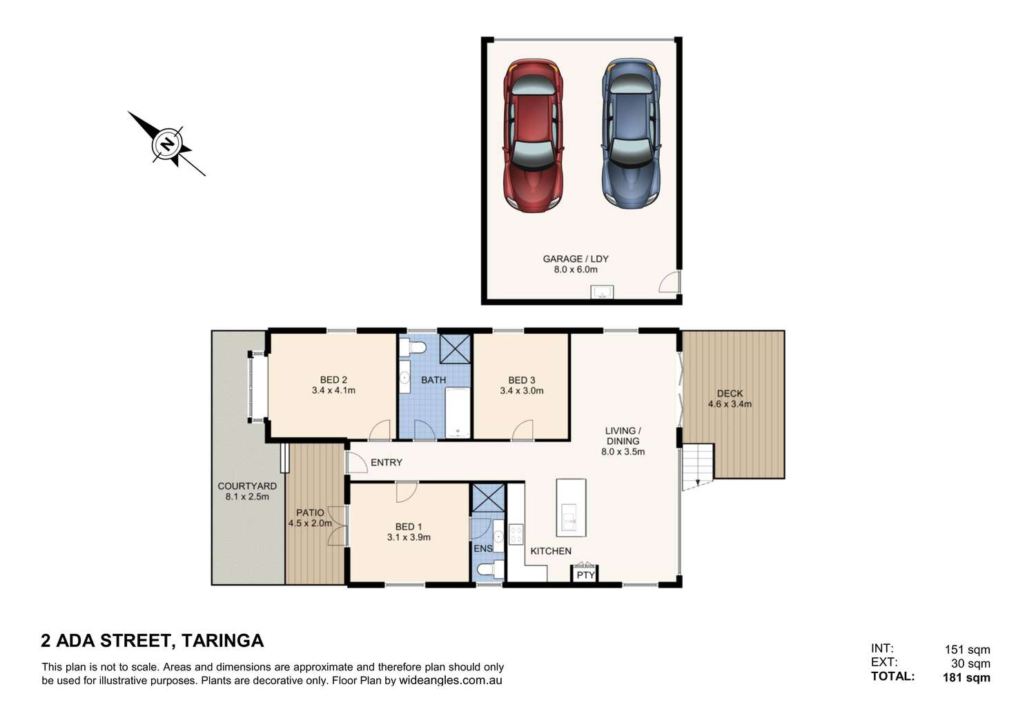 Floorplan of Homely house listing, 2 Ada Street, Taringa QLD 4068