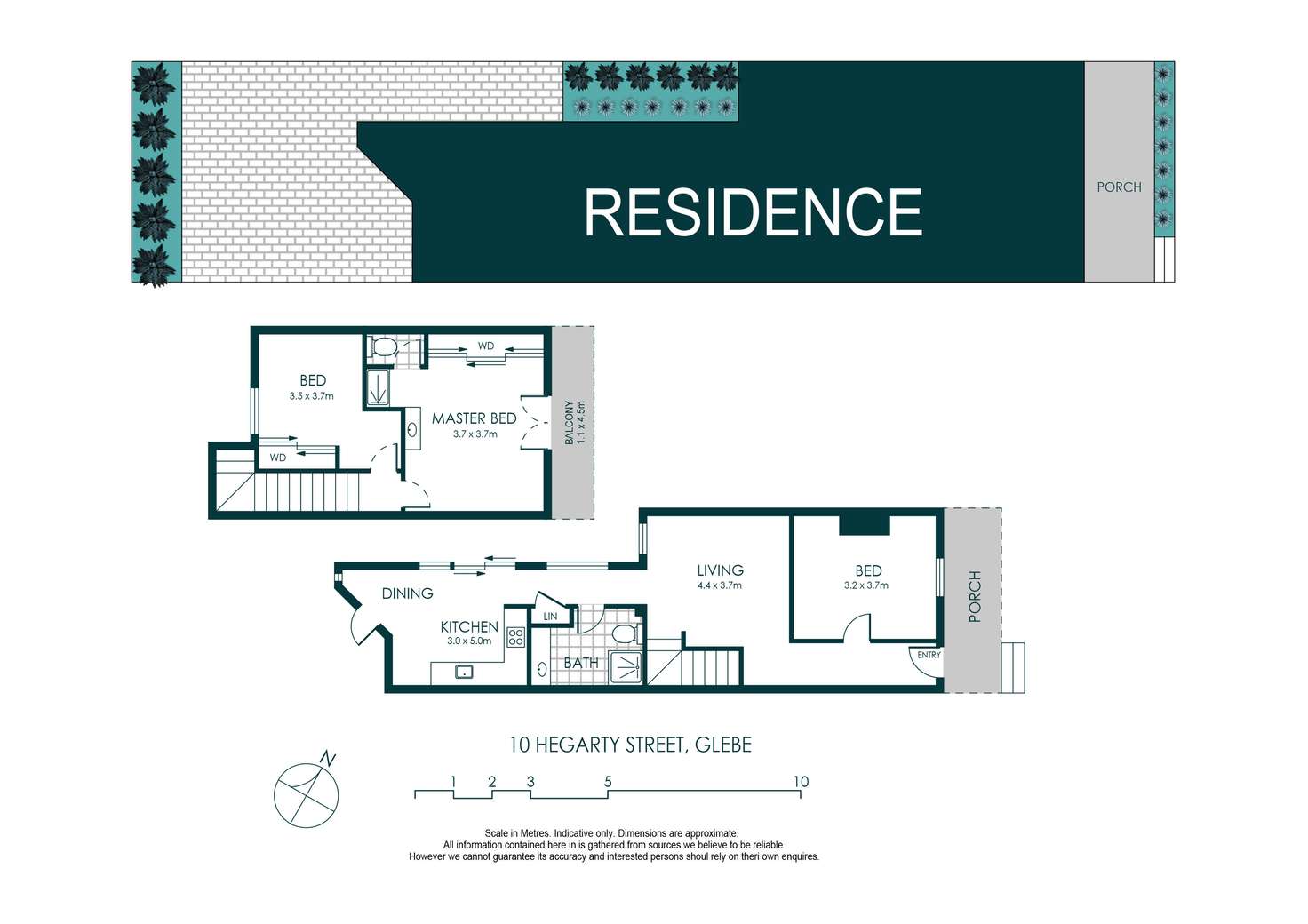Floorplan of Homely house listing, 10 Hegarty Street, Glebe NSW 2037