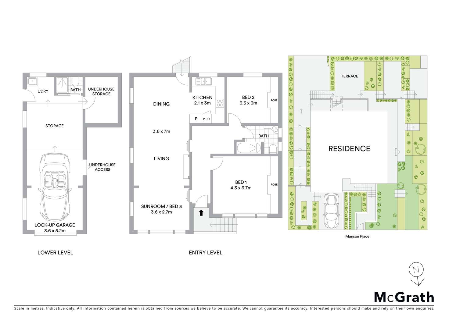 Floorplan of Homely house listing, 4 Manson Place, Clovelly NSW 2031