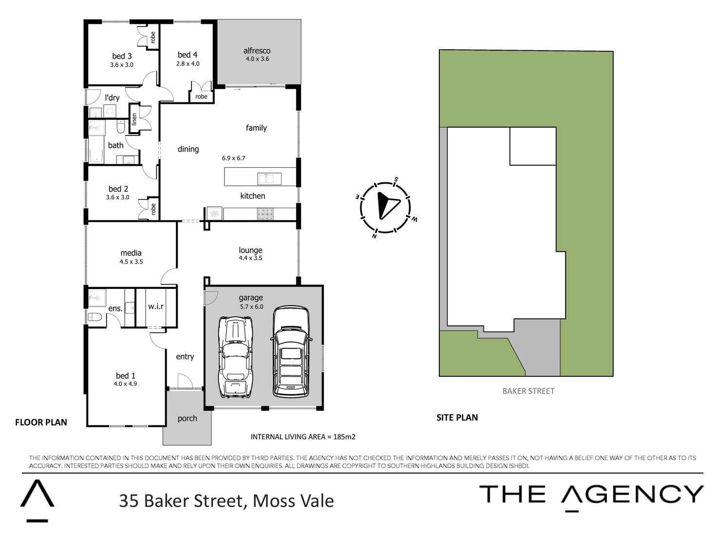 Floorplan of Homely house listing, 35 Baker Street, Moss Vale NSW 2577